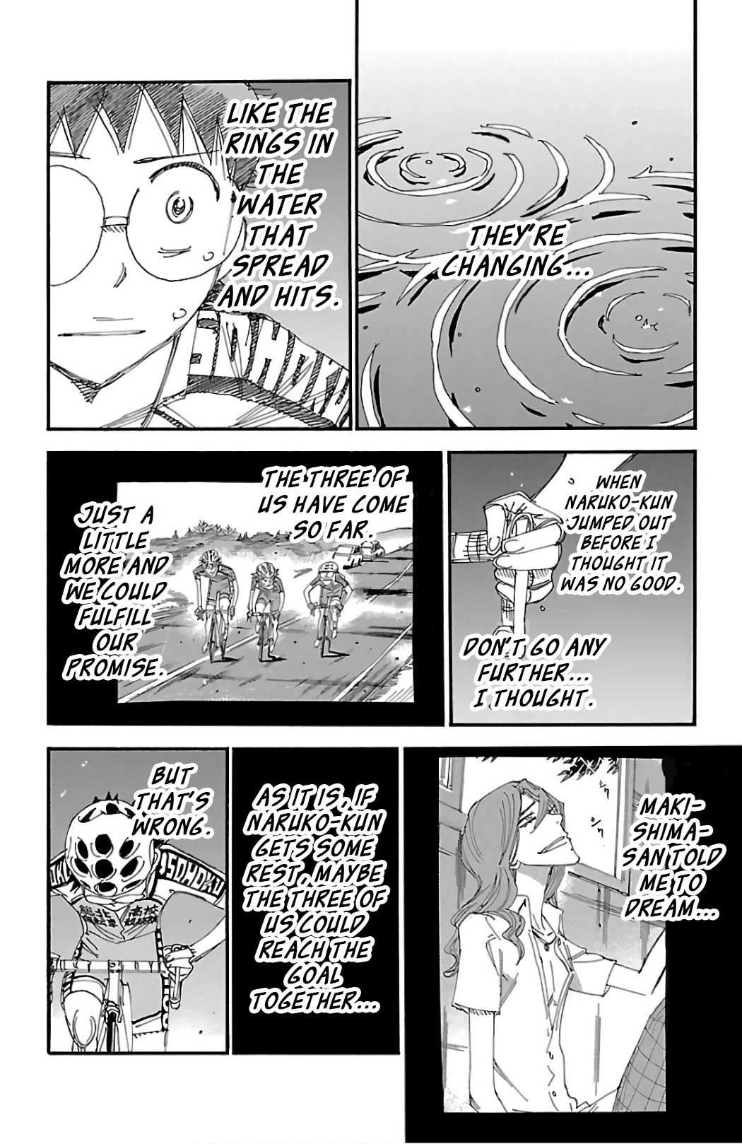 Yowamushi Pedal Chapter 499 page 9 - Chapter 499: Throw Away Everything