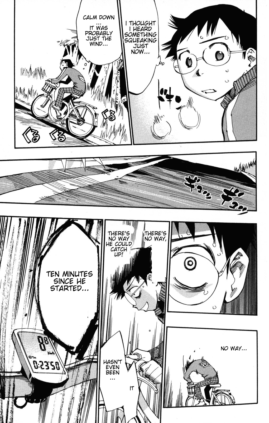 Yowamushi Pedal Chapter 5 page 10 - Chapter 5: There's No Way He Can Catch Up!