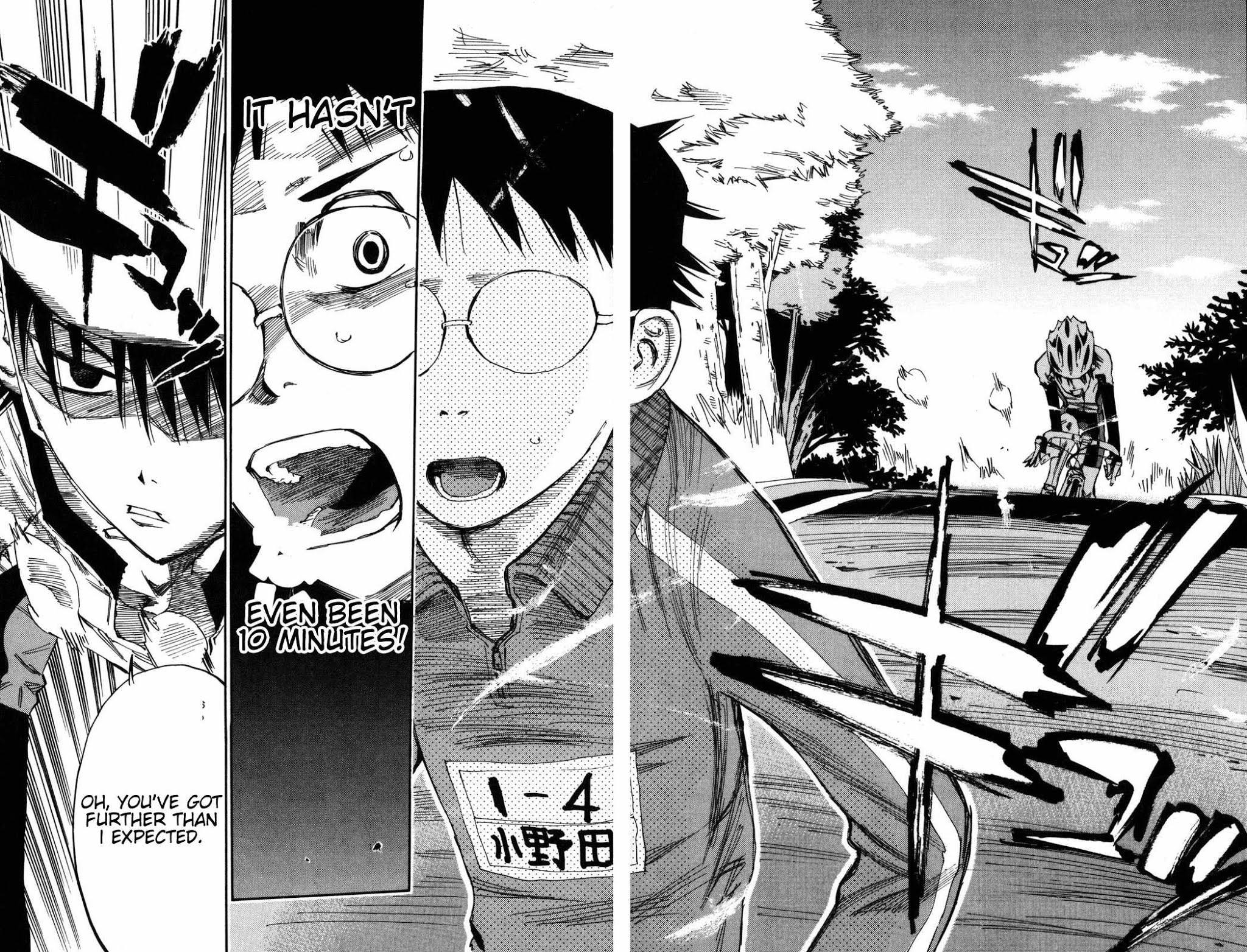 Yowamushi Pedal Chapter 5 page 11 - Chapter 5: There's No Way He Can Catch Up!