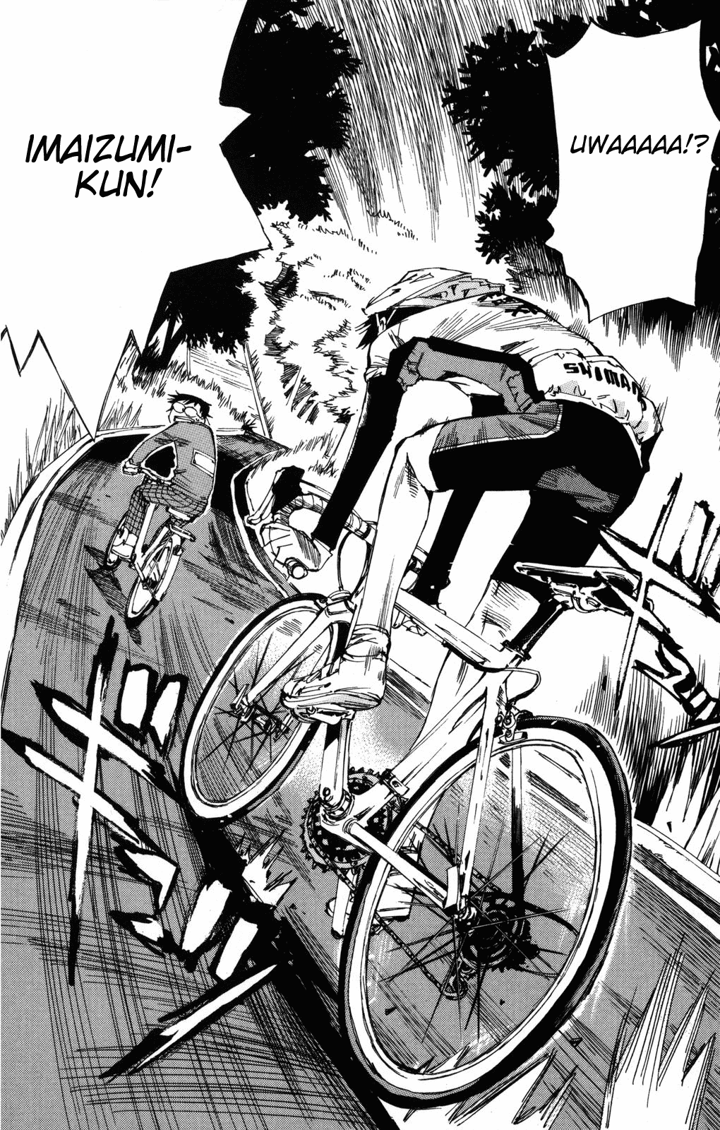 Yowamushi Pedal Chapter 5 page 12 - Chapter 5: There's No Way He Can Catch Up!