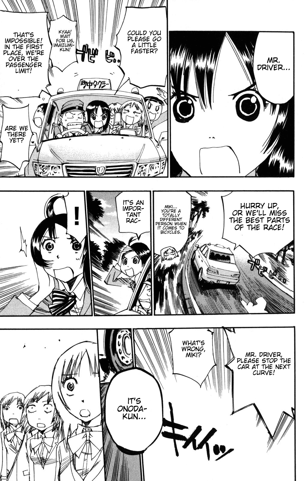 Yowamushi Pedal Chapter 5 page 13 - Chapter 5: There's No Way He Can Catch Up!