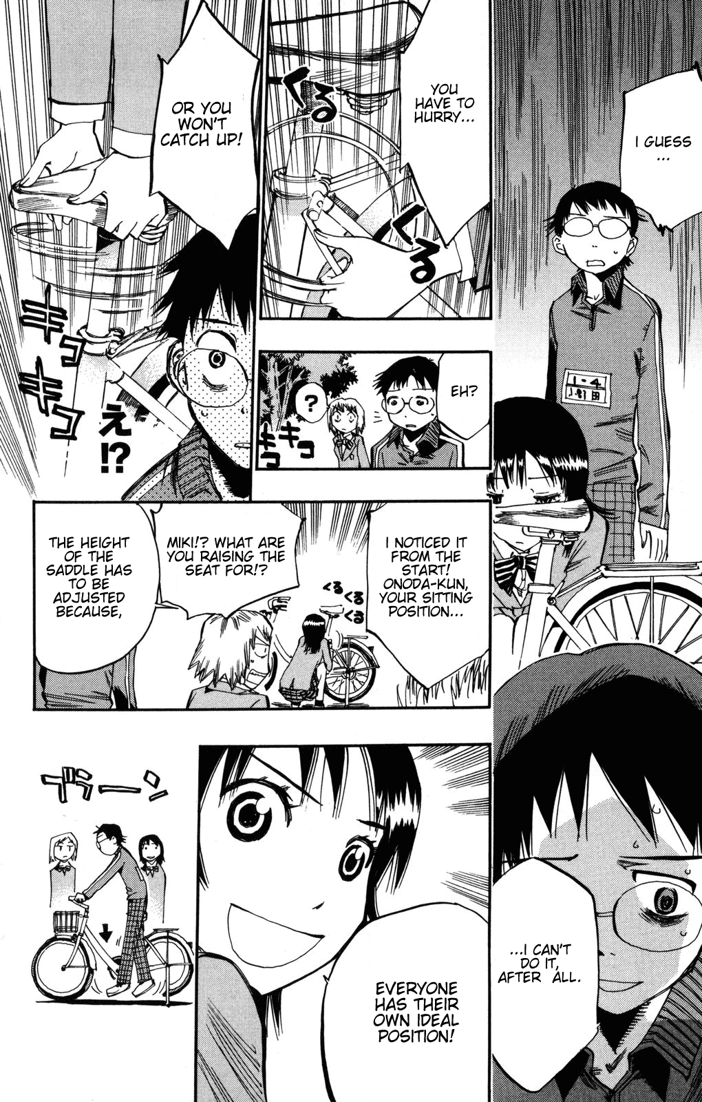 Yowamushi Pedal Chapter 5 page 16 - Chapter 5: There's No Way He Can Catch Up!