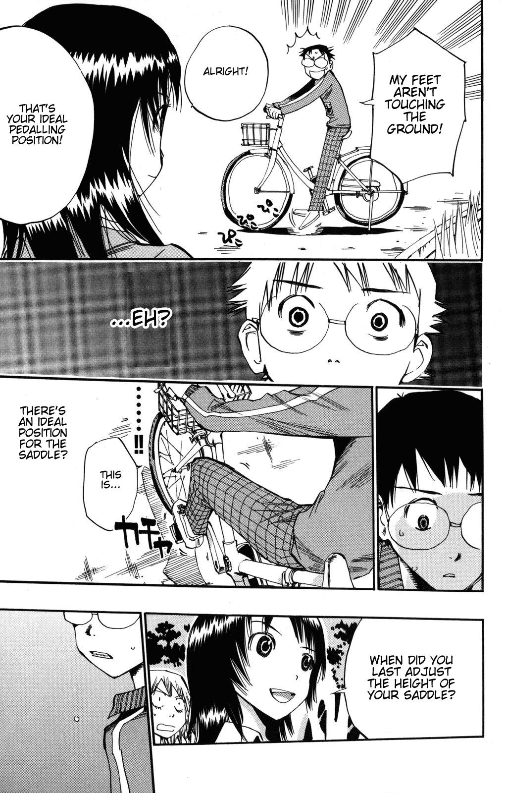 Yowamushi Pedal Chapter 5 page 17 - Chapter 5: There's No Way He Can Catch Up!