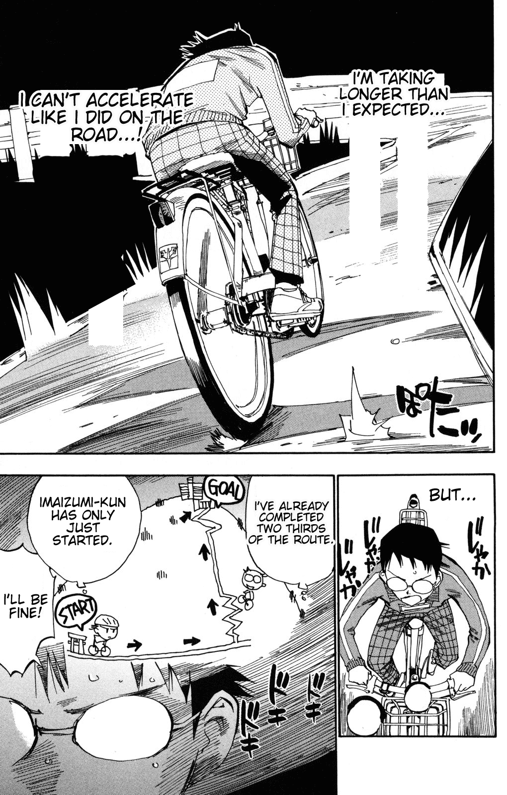 Yowamushi Pedal Chapter 5 page 6 - Chapter 5: There's No Way He Can Catch Up!