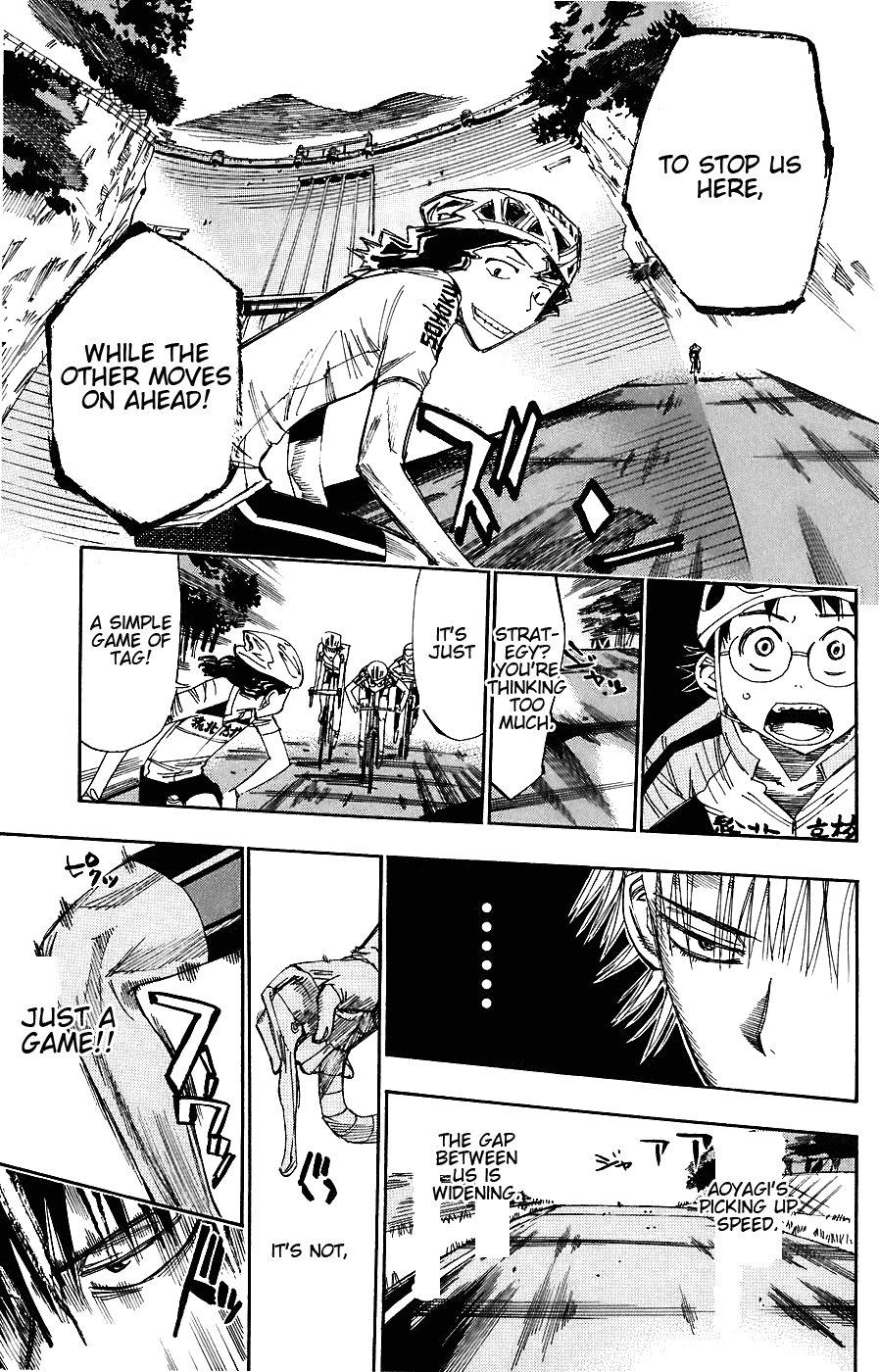 Yowamushi Pedal Chapter 50 page 10 - Chapter 50: Strategy