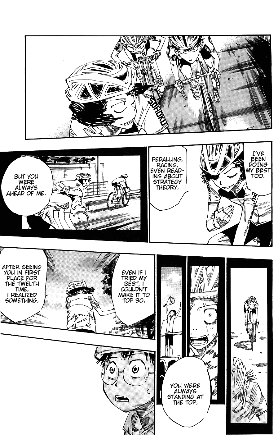 Yowamushi Pedal Chapter 50 page 14 - Chapter 50: Strategy