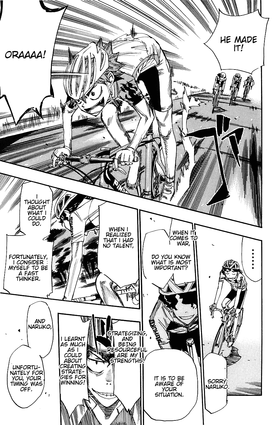 Yowamushi Pedal Chapter 50 page 16 - Chapter 50: Strategy