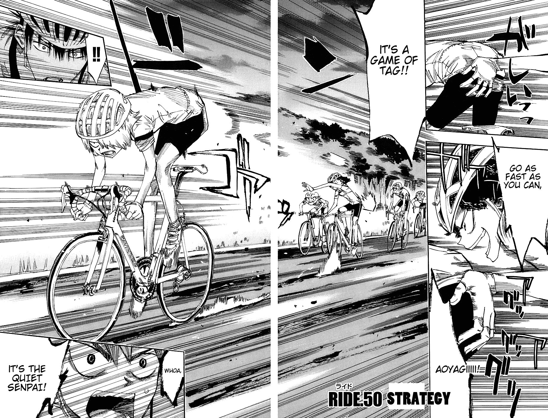 Yowamushi Pedal Chapter 50 page 2 - Chapter 50: Strategy