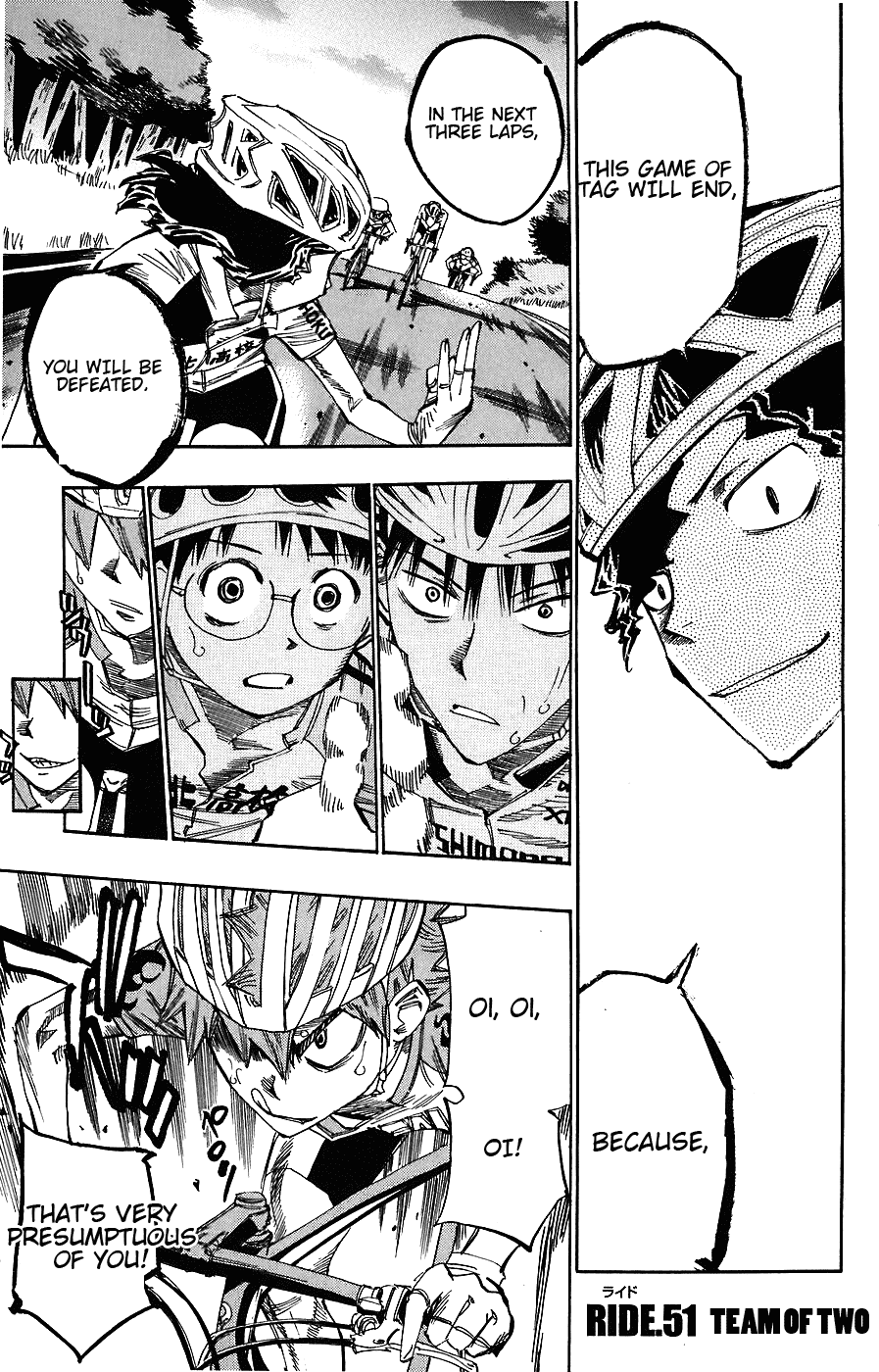 Yowamushi Pedal Chapter 50 page 20 - Chapter 50: Strategy