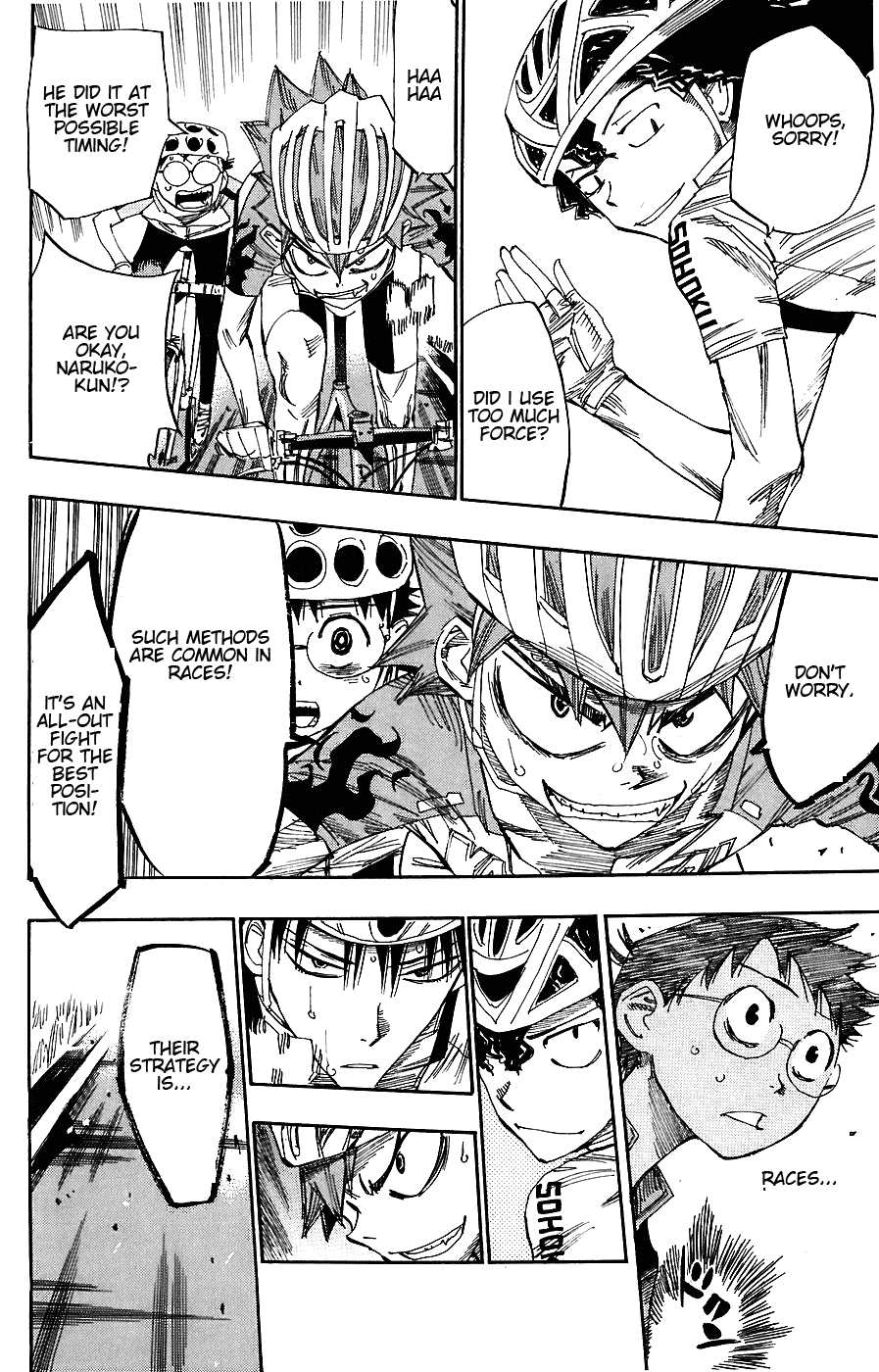 Yowamushi Pedal Chapter 50 page 9 - Chapter 50: Strategy