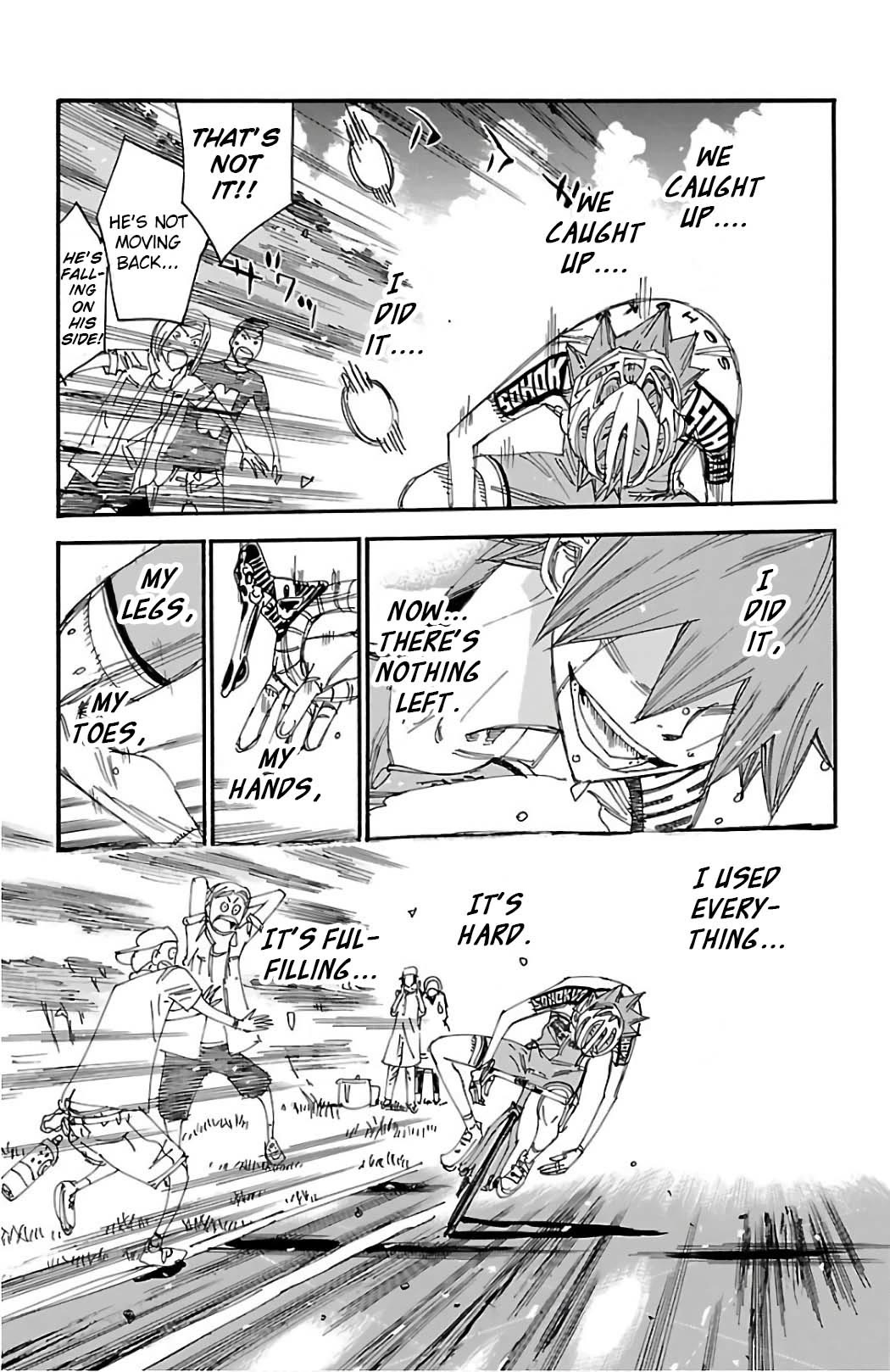 Yowamushi Pedal Chapter 500 page 10 - Chapter 500: Naruko Shoukichi