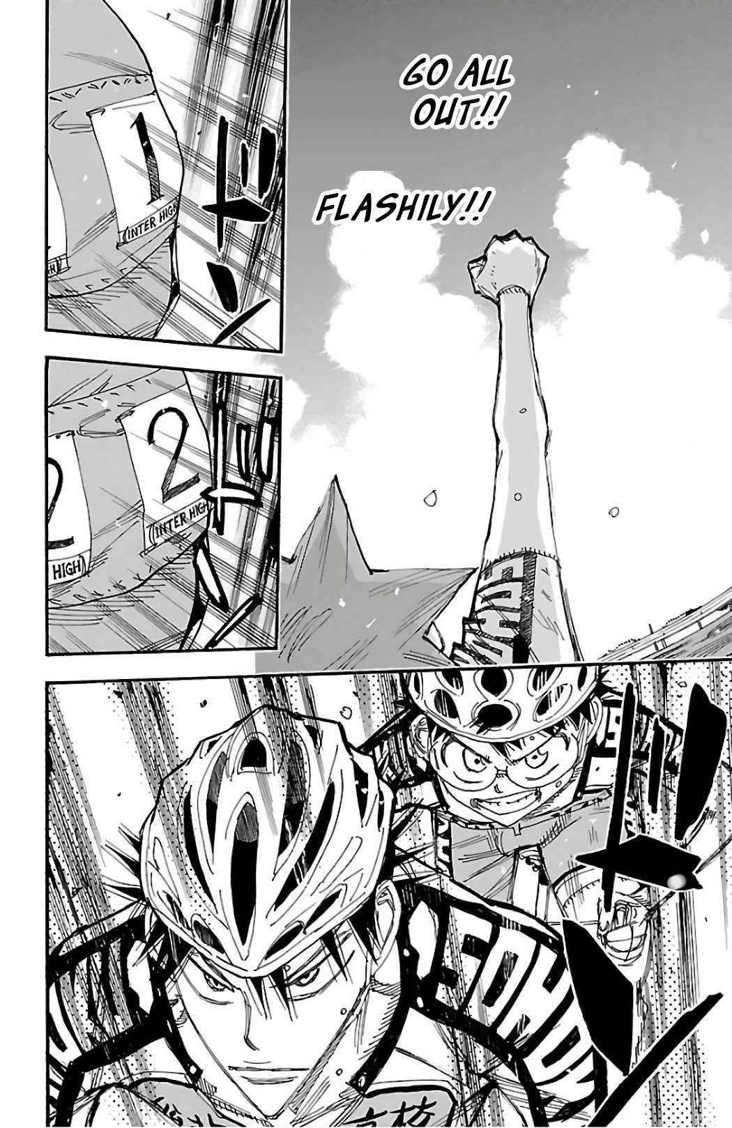 Yowamushi Pedal Chapter 500 page 14 - Chapter 500: Naruko Shoukichi