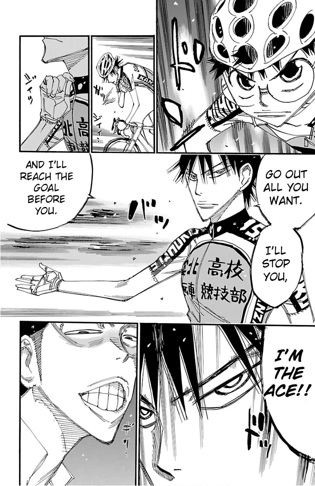 Yowamushi Pedal Chapter 500 page 16 - Chapter 500: Naruko Shoukichi