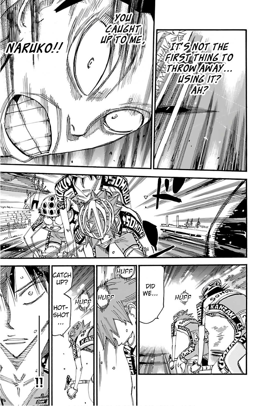 Yowamushi Pedal Chapter 500 page 4 - Chapter 500: Naruko Shoukichi