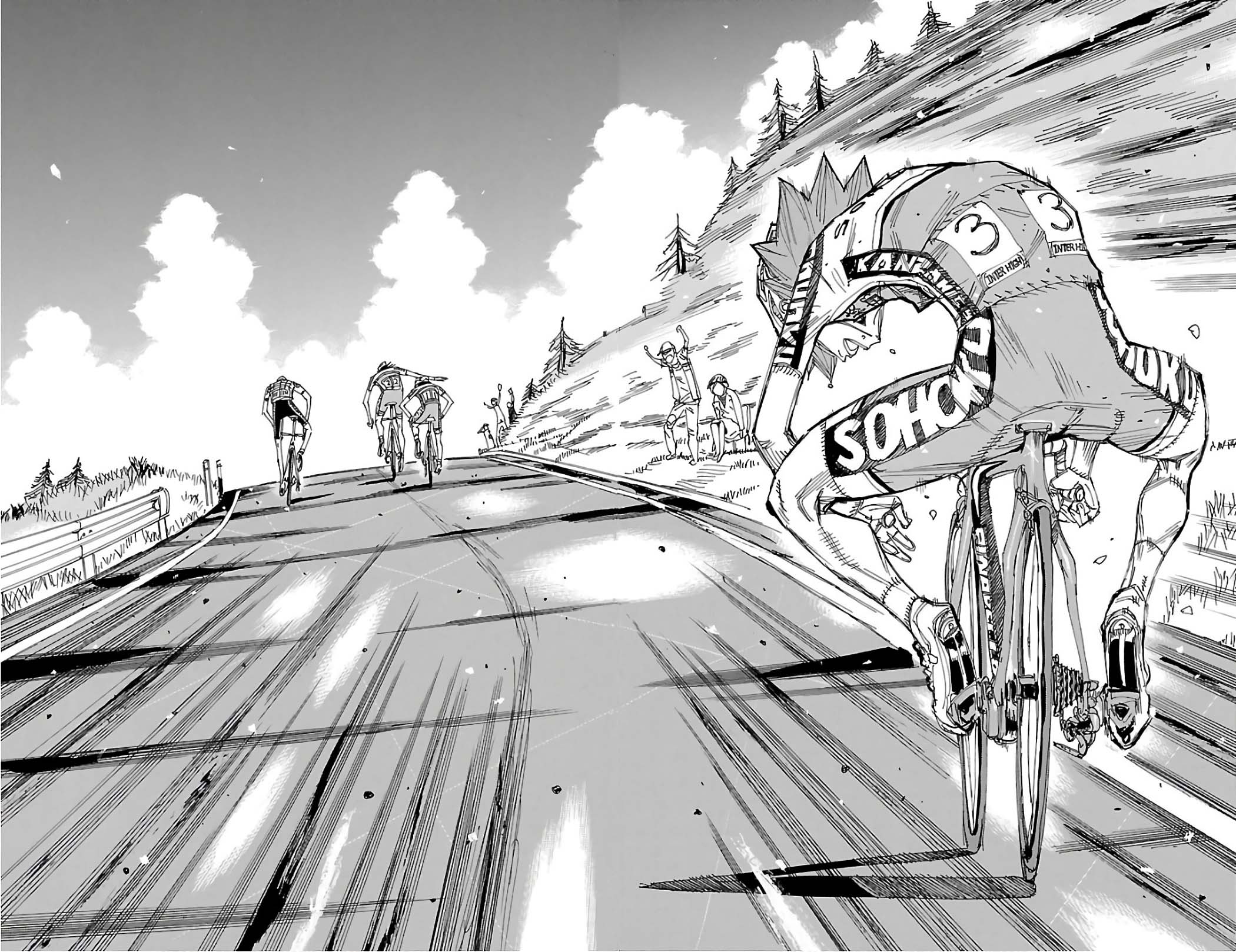 Yowamushi Pedal Chapter 500 page 8 - Chapter 500: Naruko Shoukichi