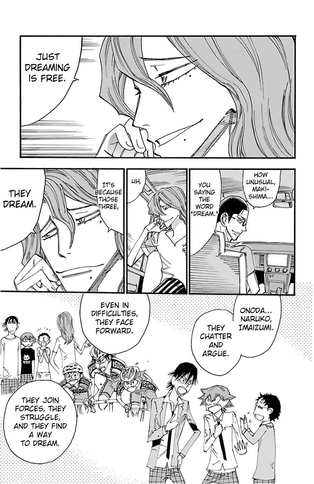 Yowamushi Pedal Chapter 501 page 11 - Chapter 501: Those Who Aim for the Goal