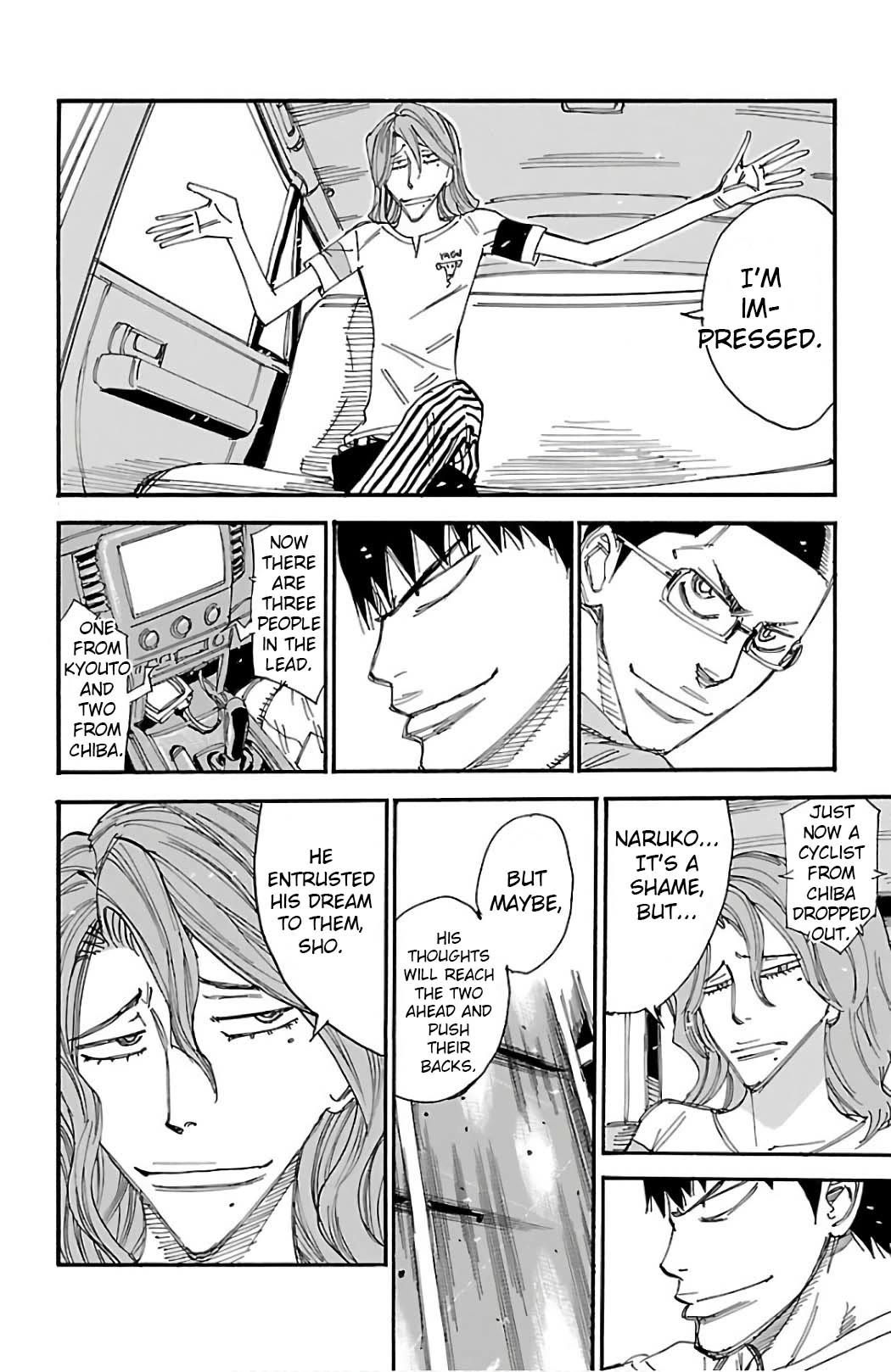 Yowamushi Pedal Chapter 501 page 12 - Chapter 501: Those Who Aim for the Goal
