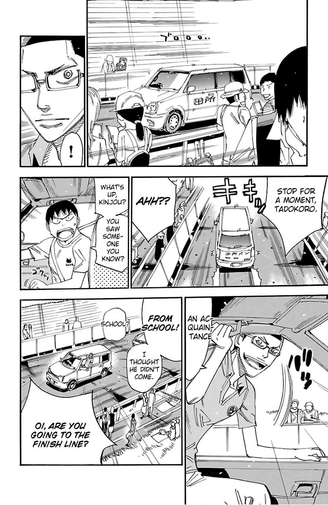 Yowamushi Pedal Chapter 501 page 14 - Chapter 501: Those Who Aim for the Goal