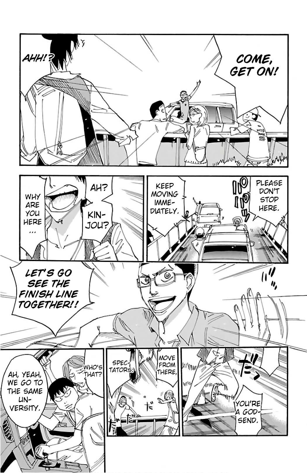 Yowamushi Pedal Chapter 501 page 15 - Chapter 501: Those Who Aim for the Goal