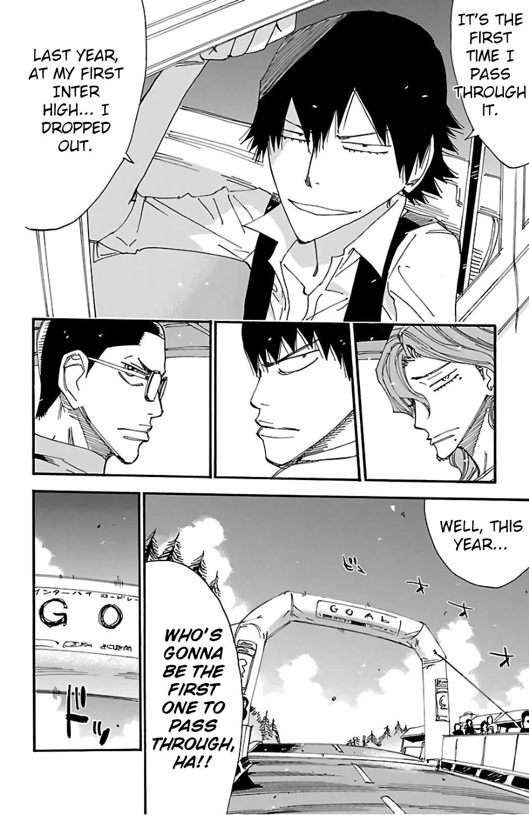 Yowamushi Pedal Chapter 501 page 19 - Chapter 501: Those Who Aim for the Goal