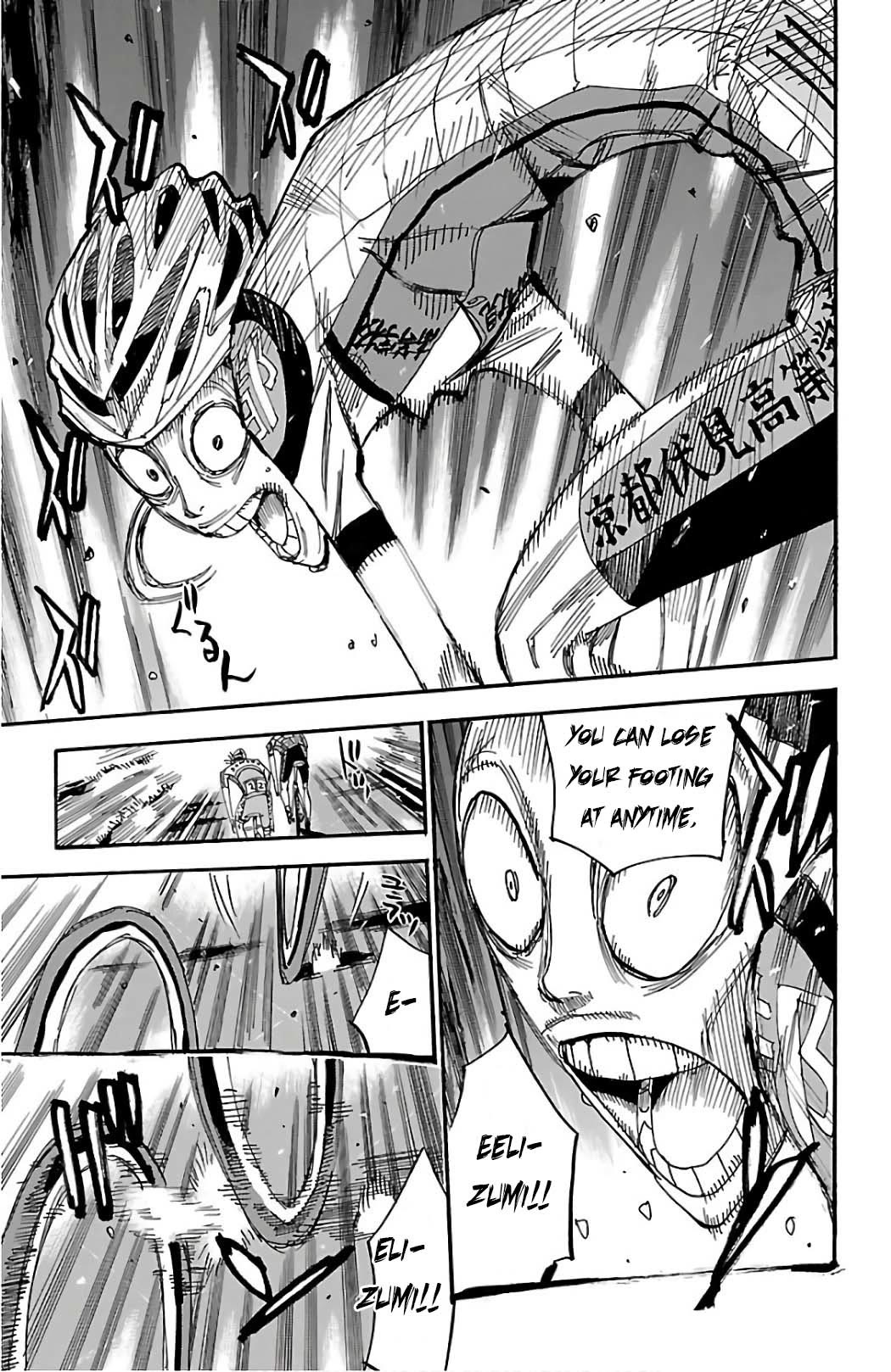 Yowamushi Pedal Chapter 502 page 10 - Chapter 502: Midosuji vs Imaizumi