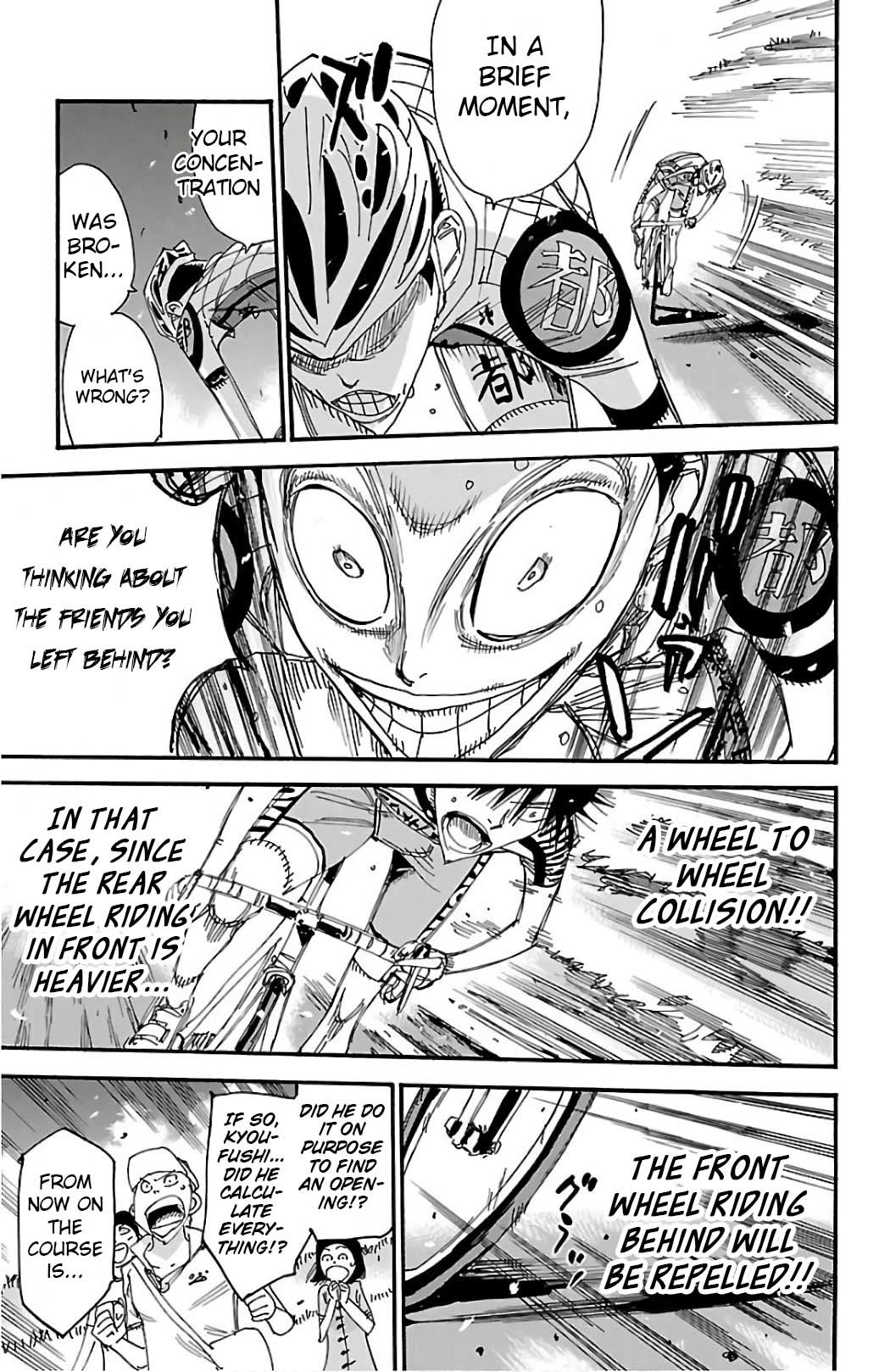 Yowamushi Pedal Chapter 502 page 12 - Chapter 502: Midosuji vs Imaizumi