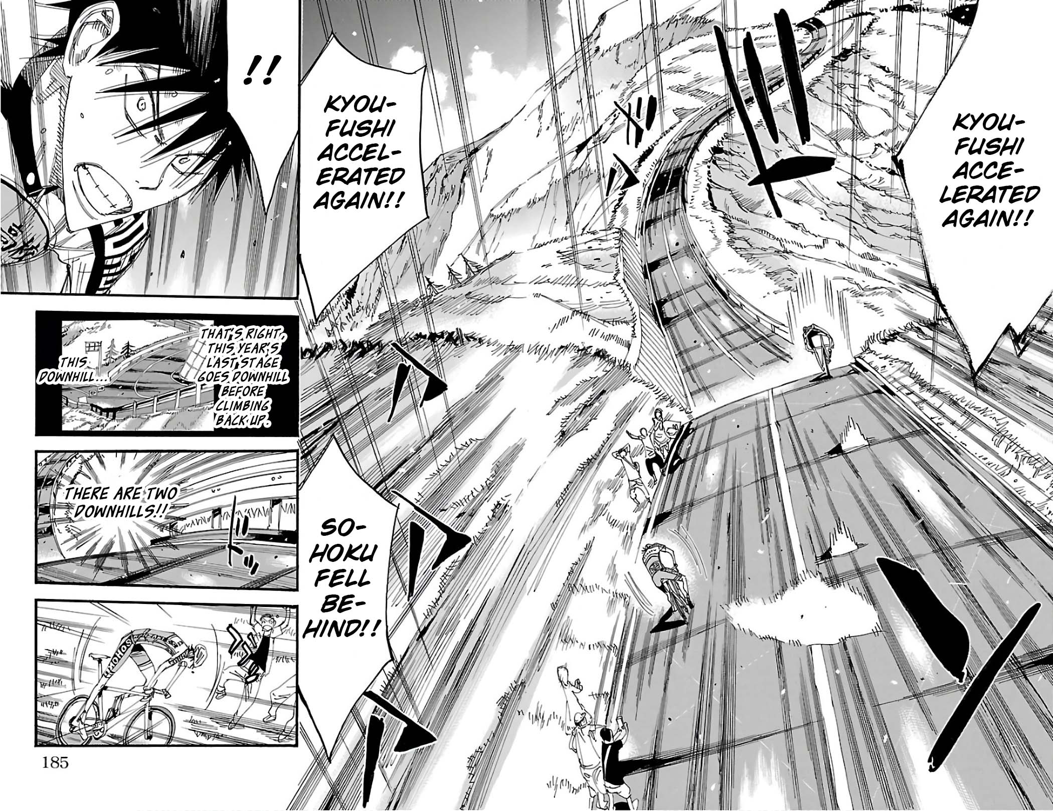 Yowamushi Pedal Chapter 502 page 13 - Chapter 502: Midosuji vs Imaizumi