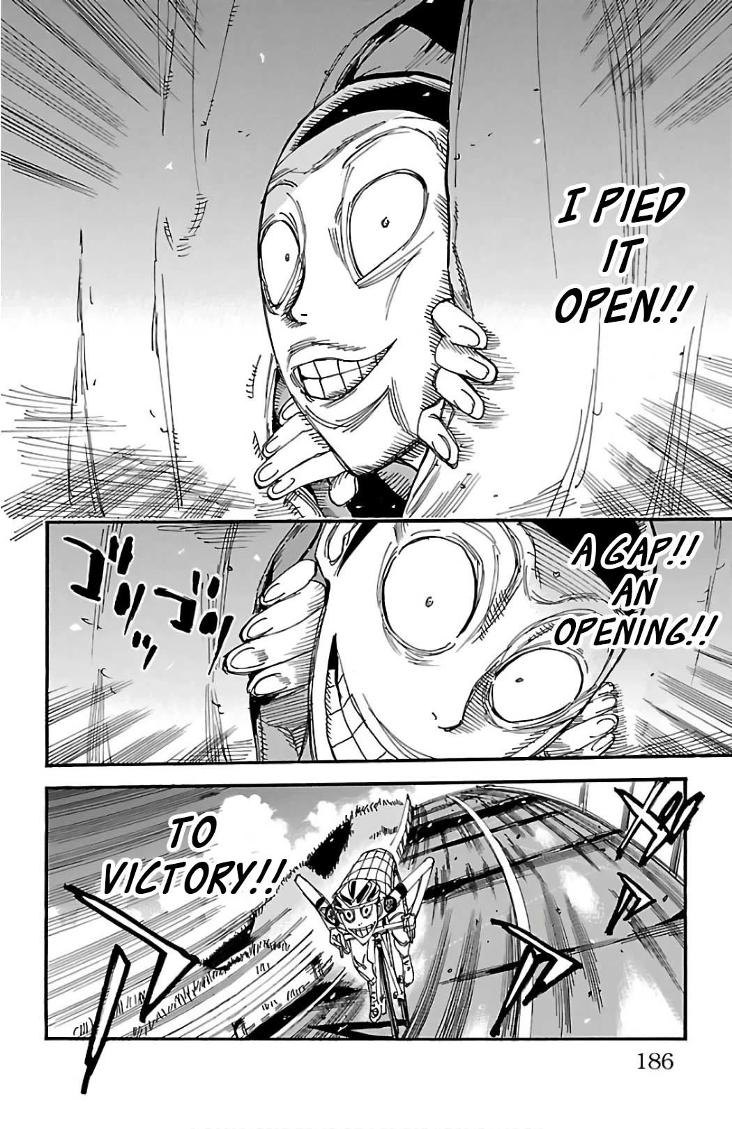 Yowamushi Pedal Chapter 502 page 14 - Chapter 502: Midosuji vs Imaizumi