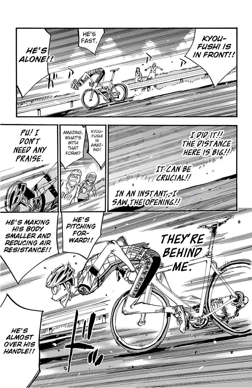 Yowamushi Pedal Chapter 502 page 15 - Chapter 502: Midosuji vs Imaizumi