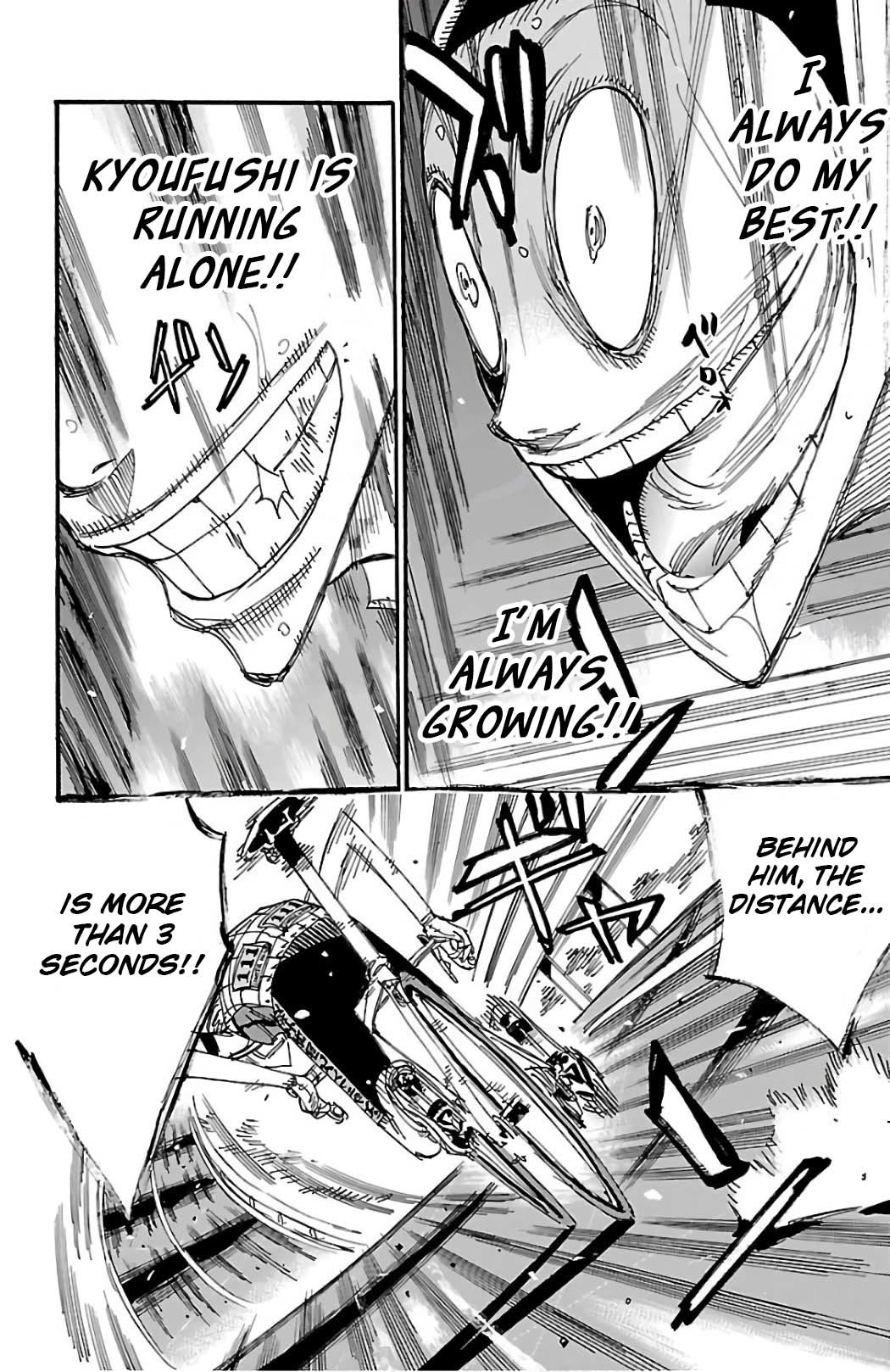 Yowamushi Pedal Chapter 502 page 16 - Chapter 502: Midosuji vs Imaizumi