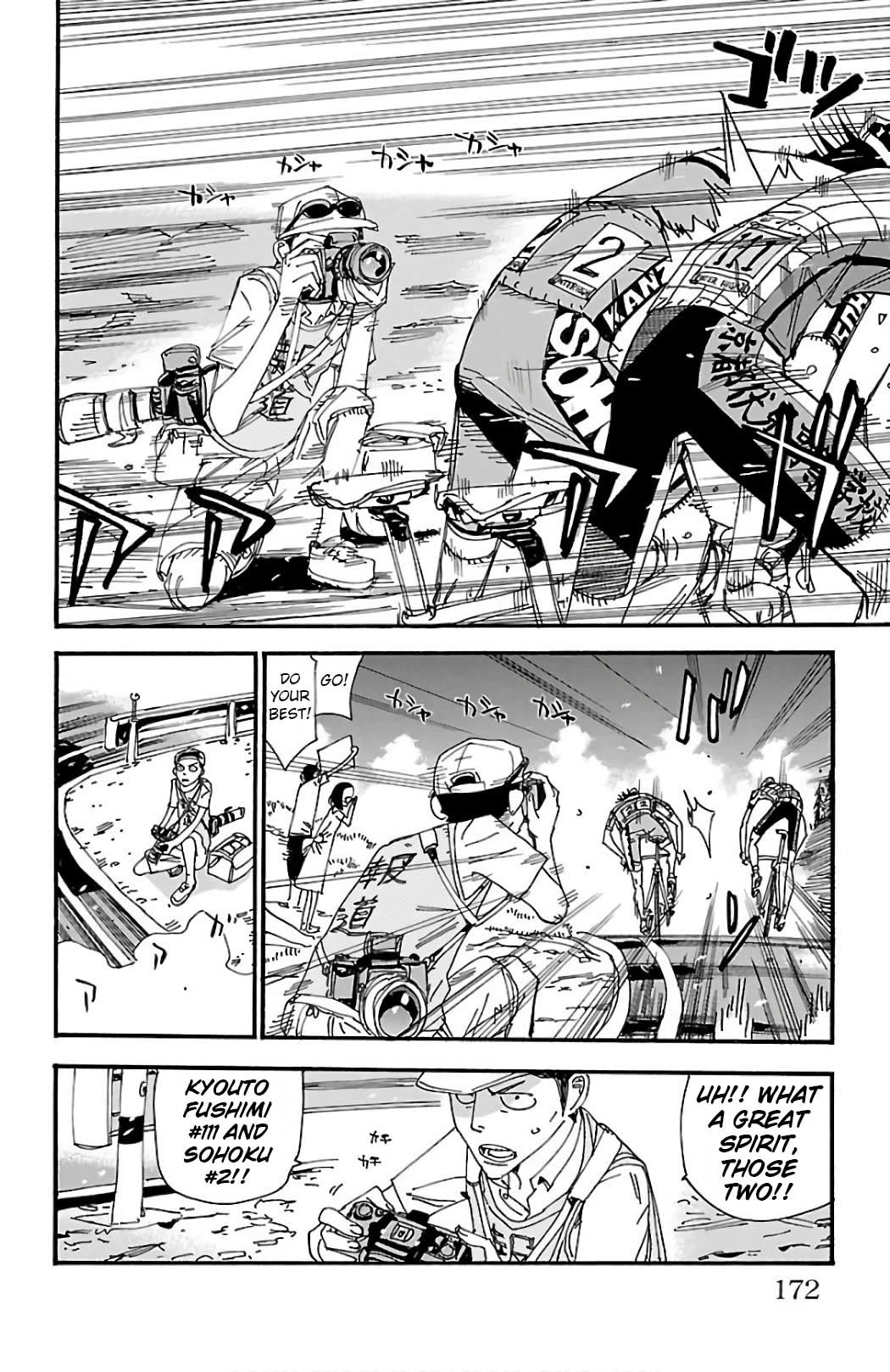 Yowamushi Pedal Chapter 502 page 2 - Chapter 502: Midosuji vs Imaizumi