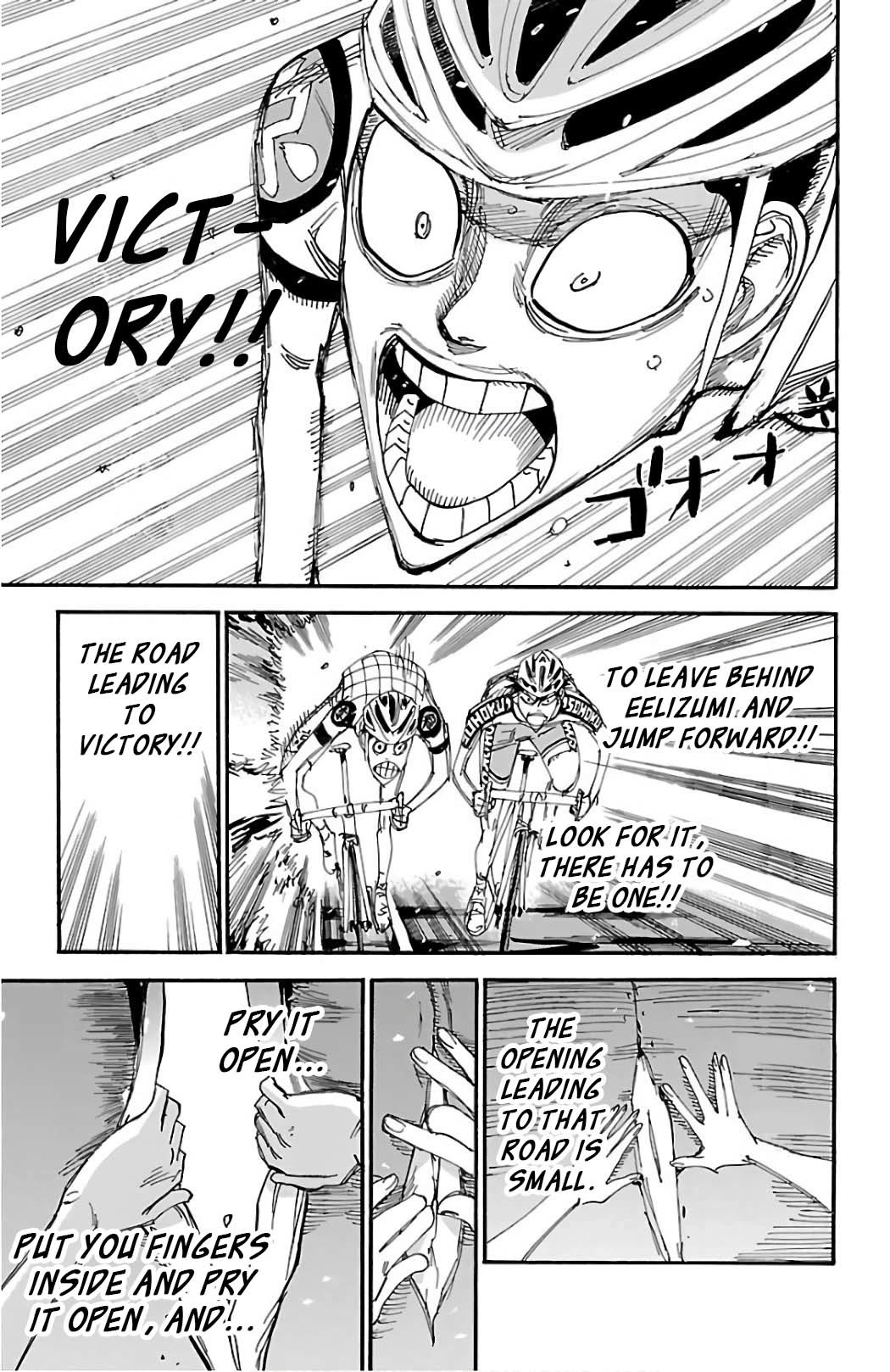 Yowamushi Pedal Chapter 502 page 6 - Chapter 502: Midosuji vs Imaizumi