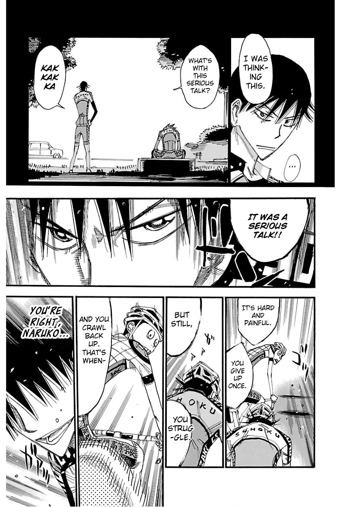 Yowamushi Pedal Chapter 503 page 14 - Chapter 503: Growing