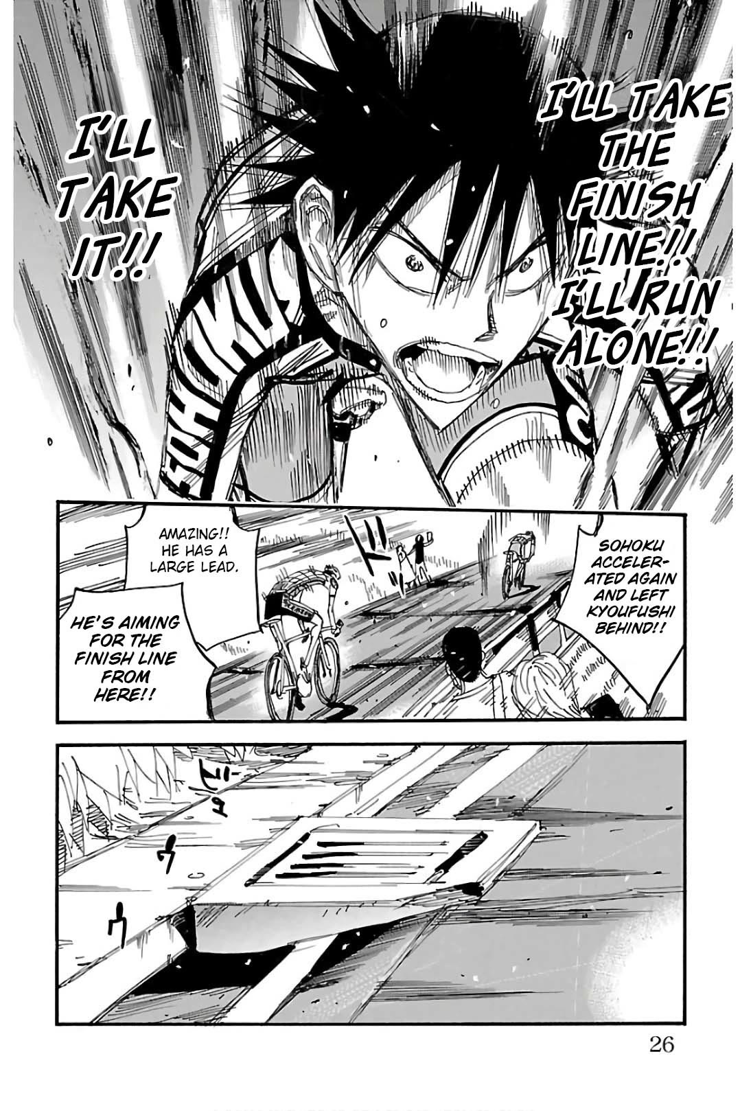 Yowamushi Pedal Chapter 503 page 16 - Chapter 503: Growing