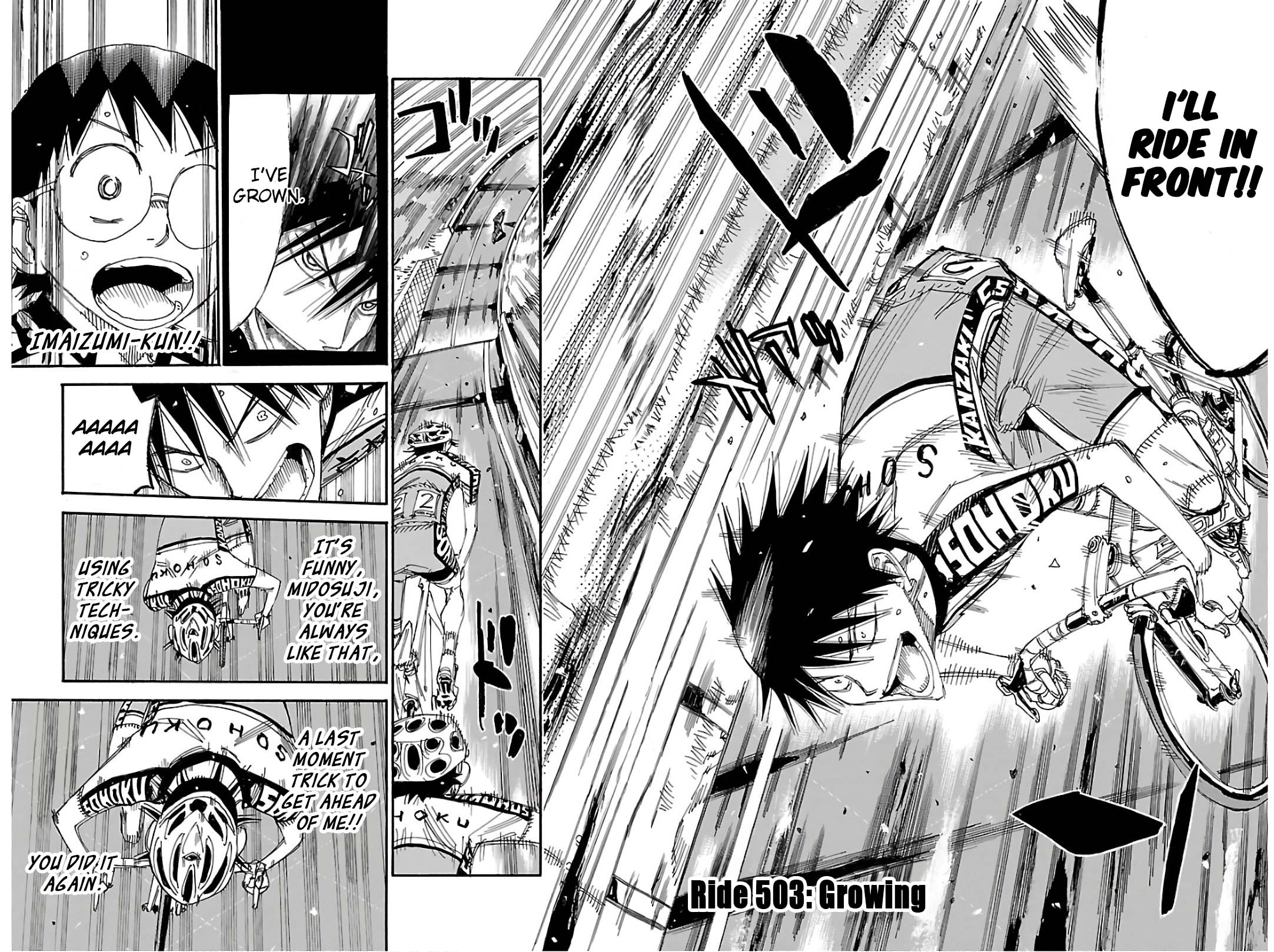 Yowamushi Pedal Chapter 503 page 2 - Chapter 503: Growing