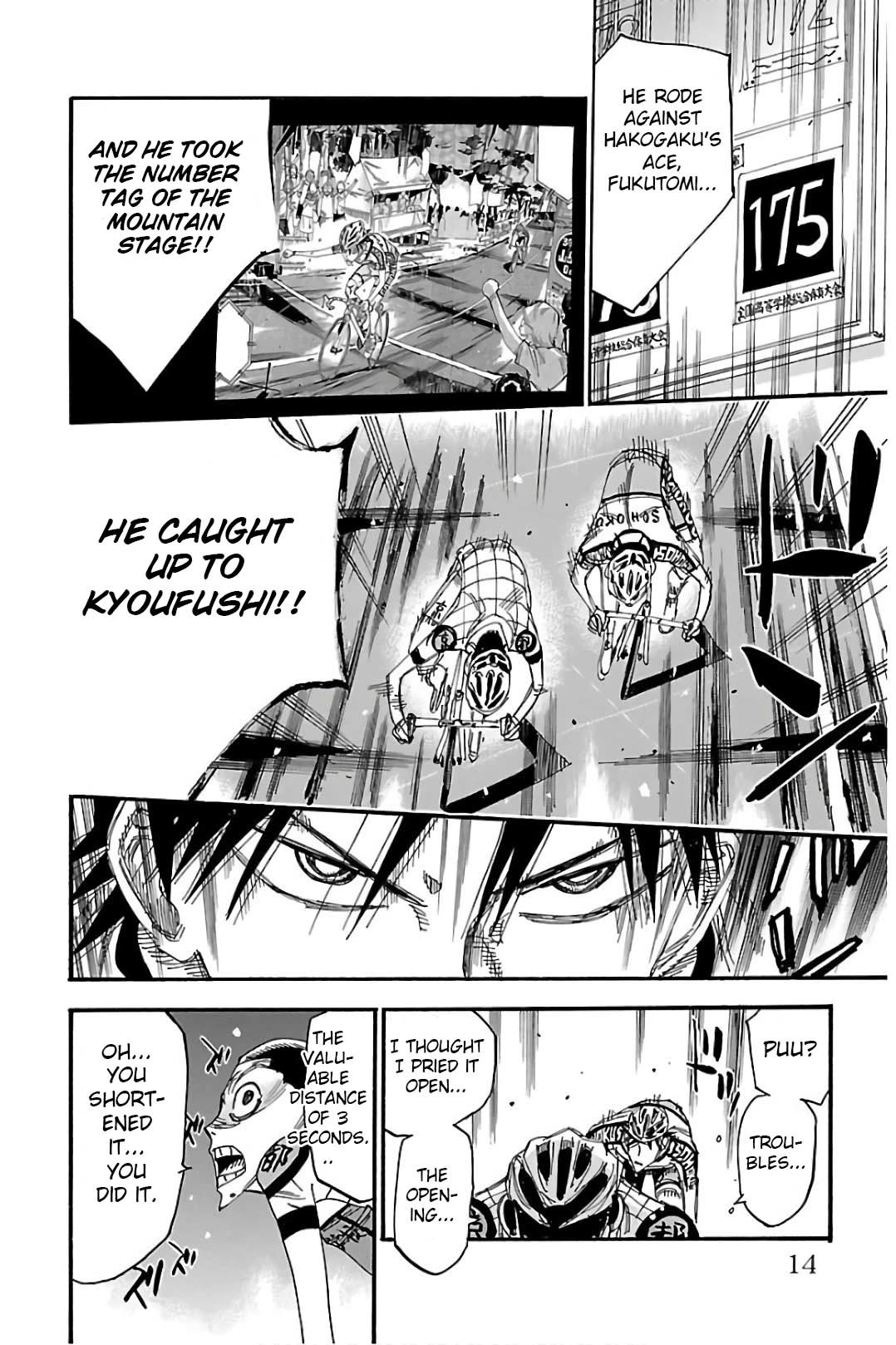 Yowamushi Pedal Chapter 503 page 6 - Chapter 503: Growing
