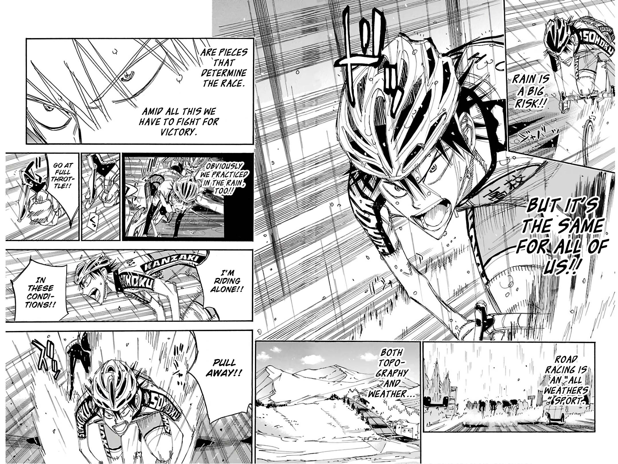 Yowamushi Pedal Chapter 504 page 10 - Chapter 504: The Wind Changes