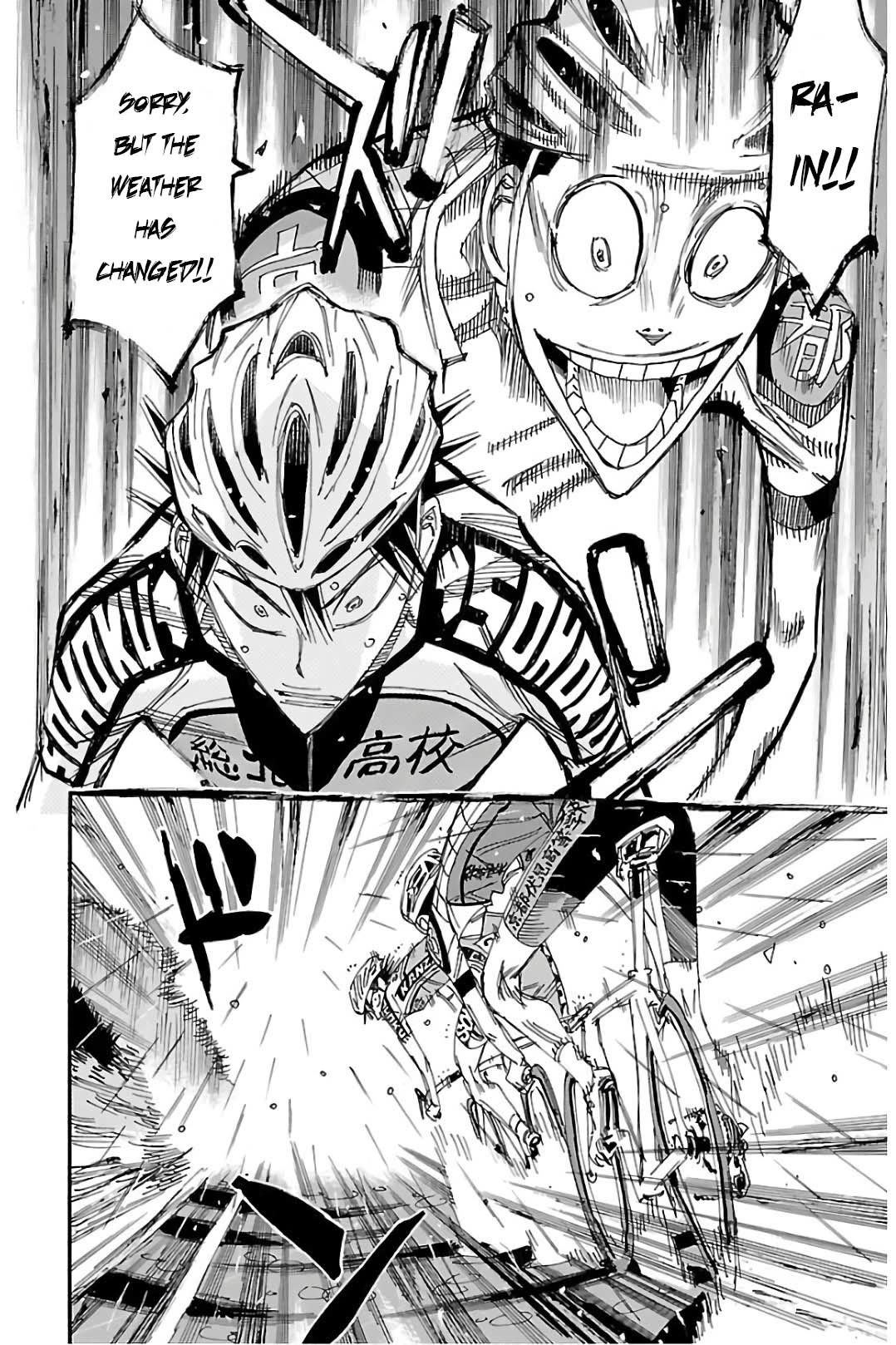 Yowamushi Pedal Chapter 504 page 11 - Chapter 504: The Wind Changes