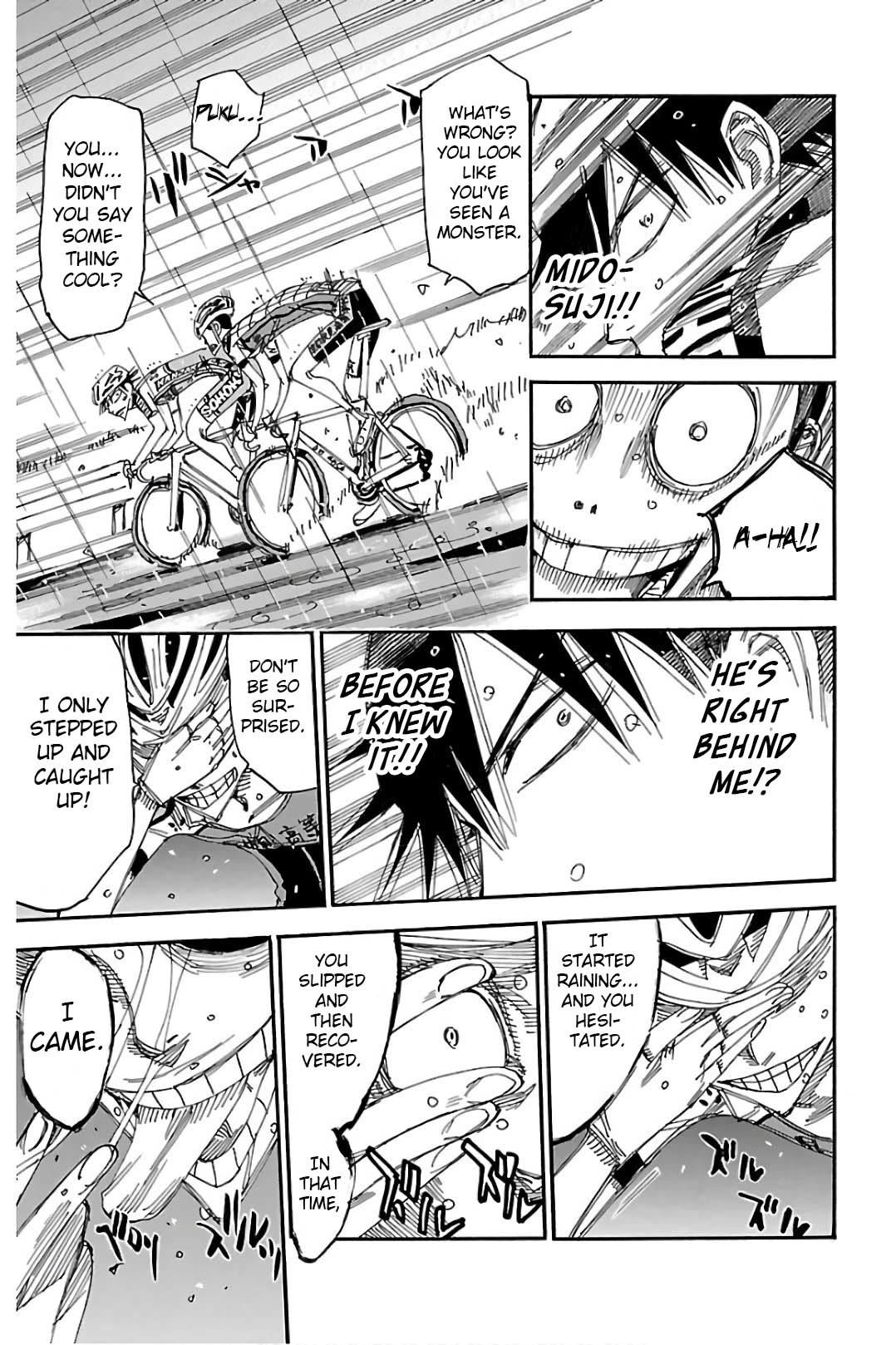 Yowamushi Pedal Chapter 504 page 12 - Chapter 504: The Wind Changes