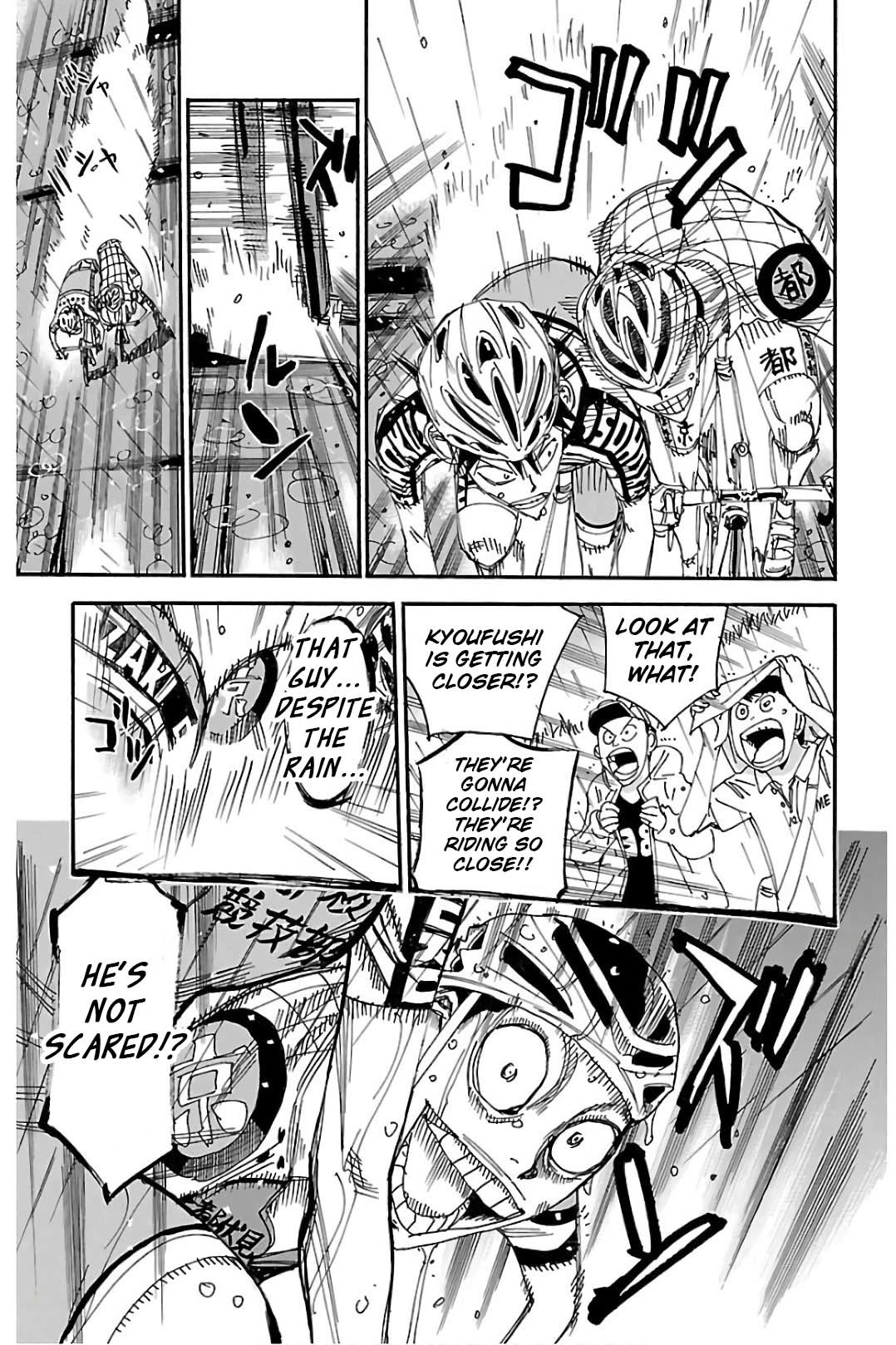 Yowamushi Pedal Chapter 504 page 14 - Chapter 504: The Wind Changes