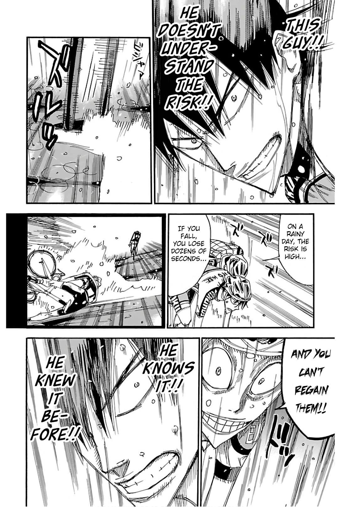 Yowamushi Pedal Chapter 504 page 15 - Chapter 504: The Wind Changes