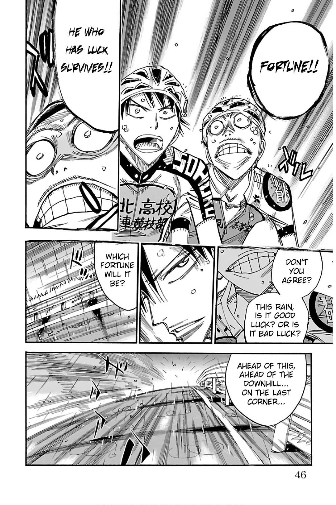 Yowamushi Pedal Chapter 504 page 17 - Chapter 504: The Wind Changes