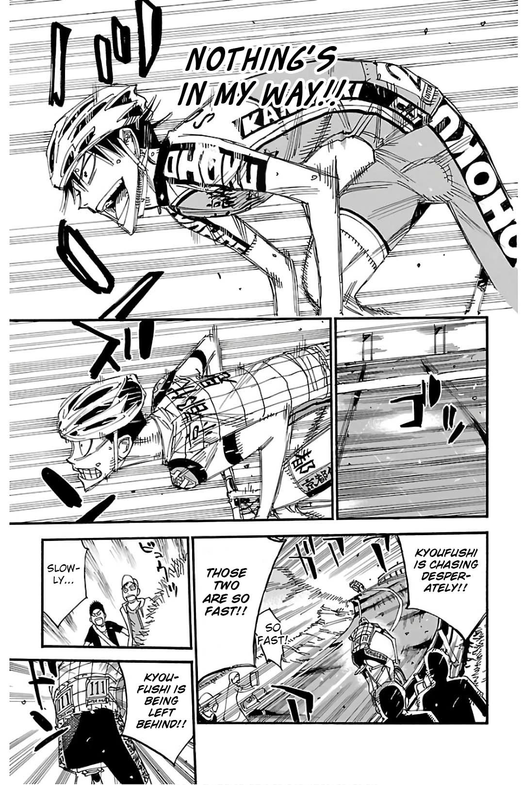 Yowamushi Pedal Chapter 504 page 4 - Chapter 504: The Wind Changes