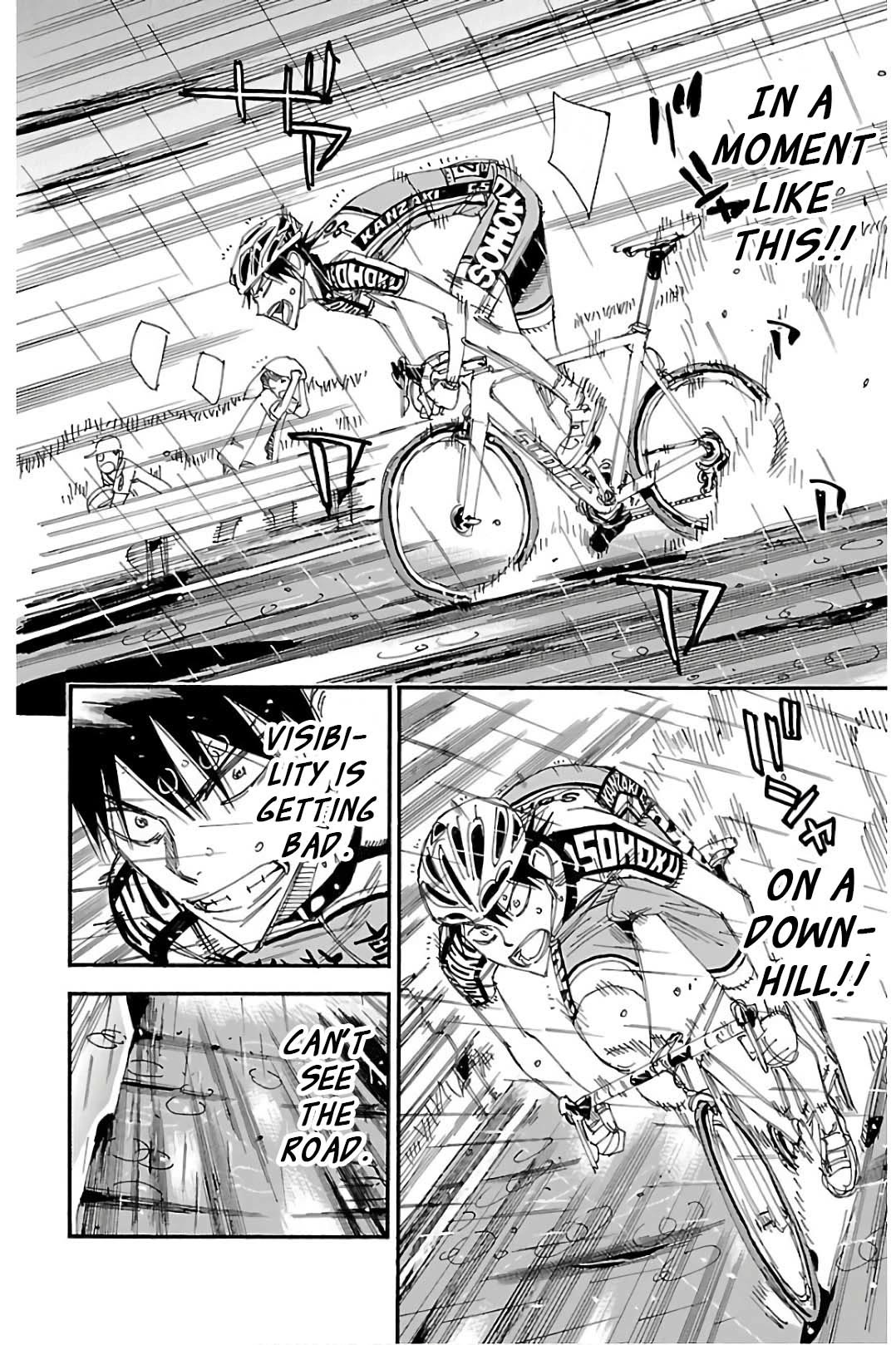 Yowamushi Pedal Chapter 504 page 8 - Chapter 504: The Wind Changes