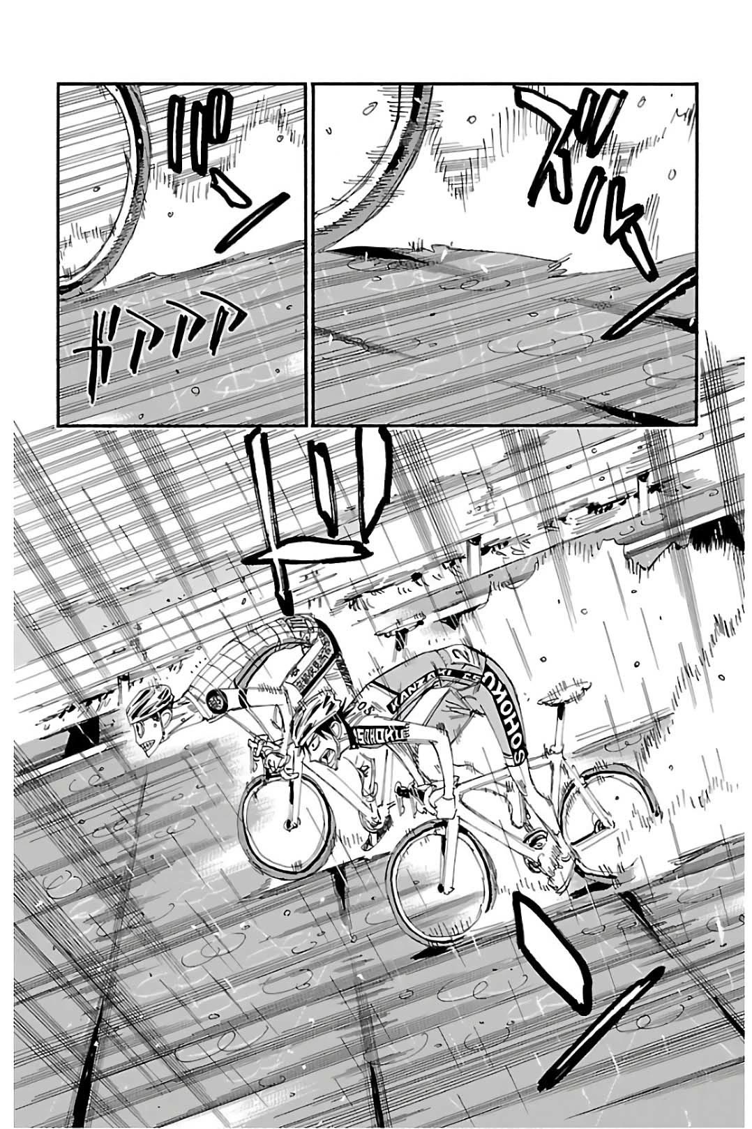 Yowamushi Pedal Chapter 505 page 10 - Chapter 505: The Rainy Downhill