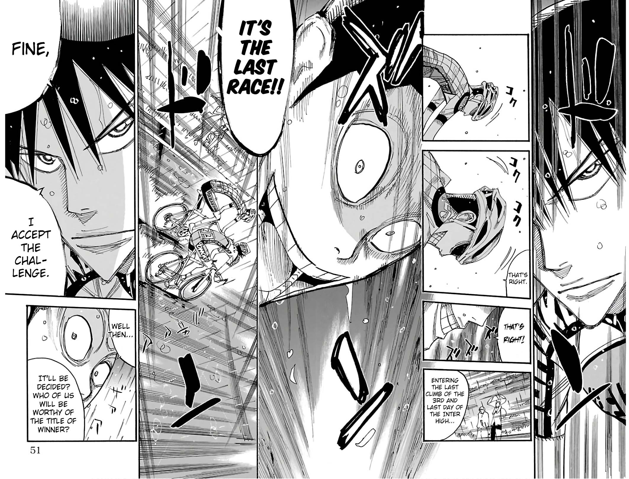 Yowamushi Pedal Chapter 505 page 2 - Chapter 505: The Rainy Downhill