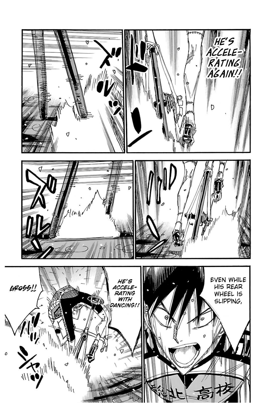 Yowamushi Pedal Chapter 505 page 5 - Chapter 505: The Rainy Downhill