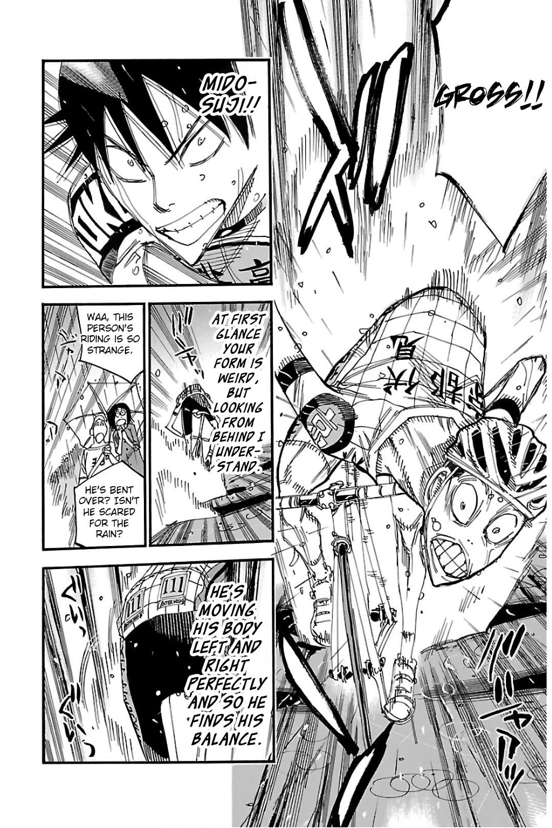 Yowamushi Pedal Chapter 505 page 6 - Chapter 505: The Rainy Downhill