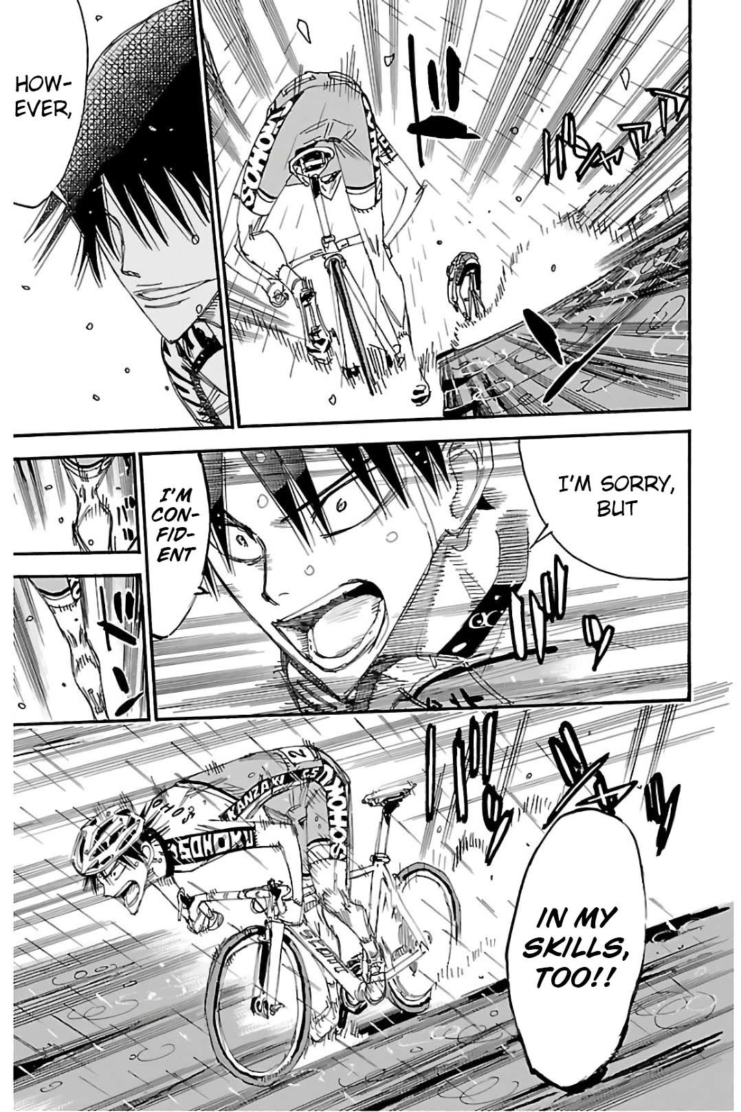Yowamushi Pedal Chapter 505 page 9 - Chapter 505: The Rainy Downhill