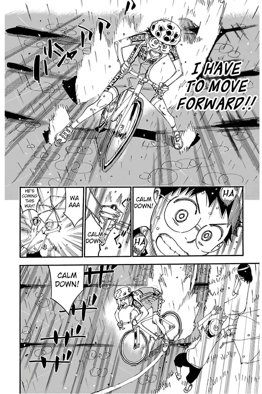 Yowamushi Pedal Chapter 506 page 14 - Chapter 506: Imaizumi's Wish